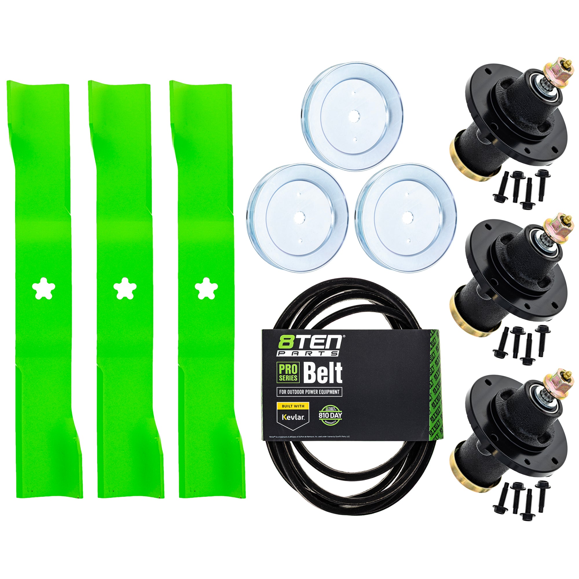 Spindle Blade Belt Kit for 8TEN MK1015247