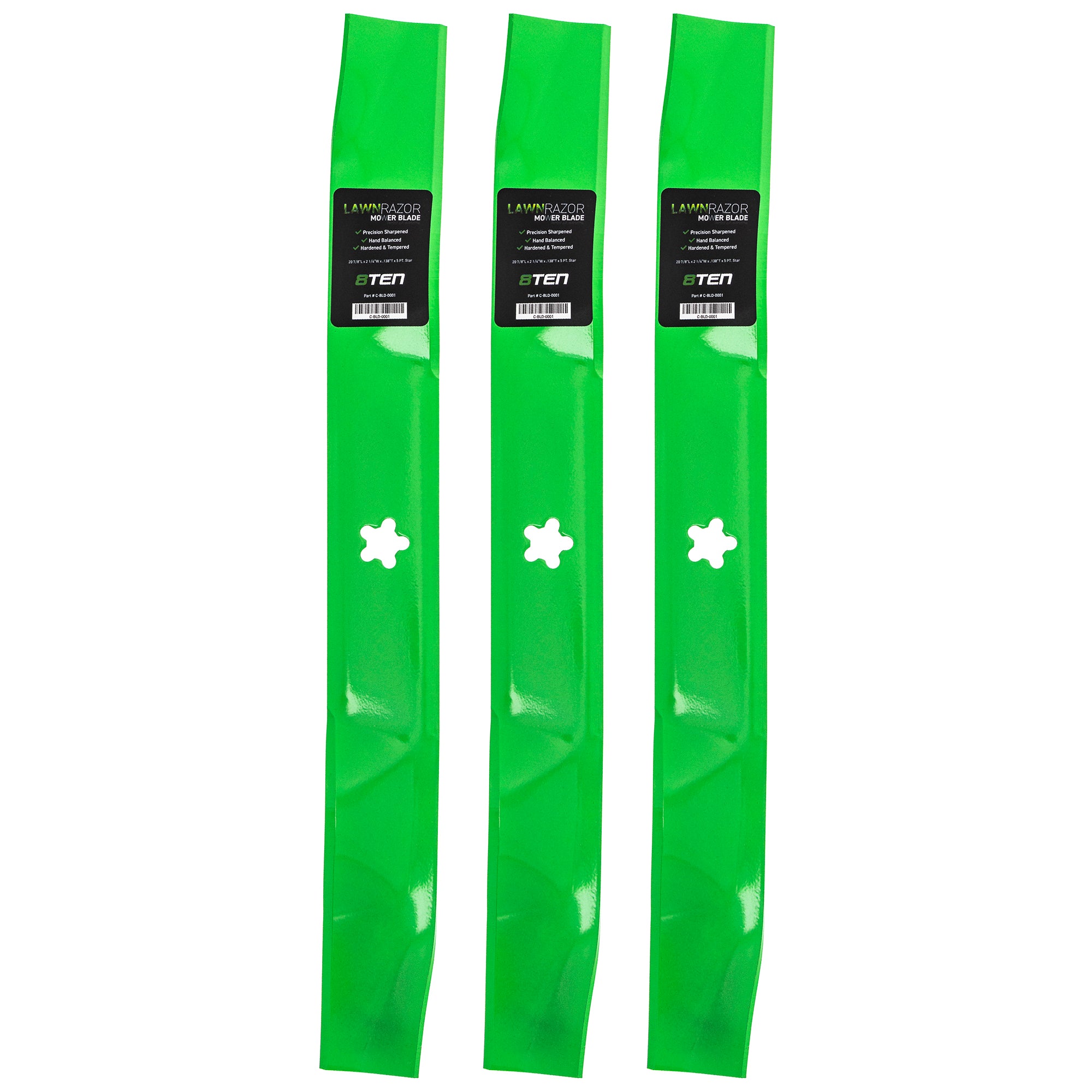 LawnRAZOR Mulching Blade 1-Pack for zOTHER Stens Oregon Lesco John Deere WA20H42STA 8TEN 810-CBL2223D