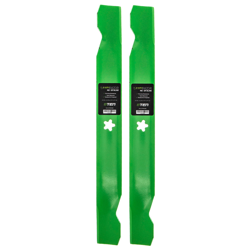 LawnRAZOR Notched High Lift Blade For AYP Poulan Pro | 8TEN