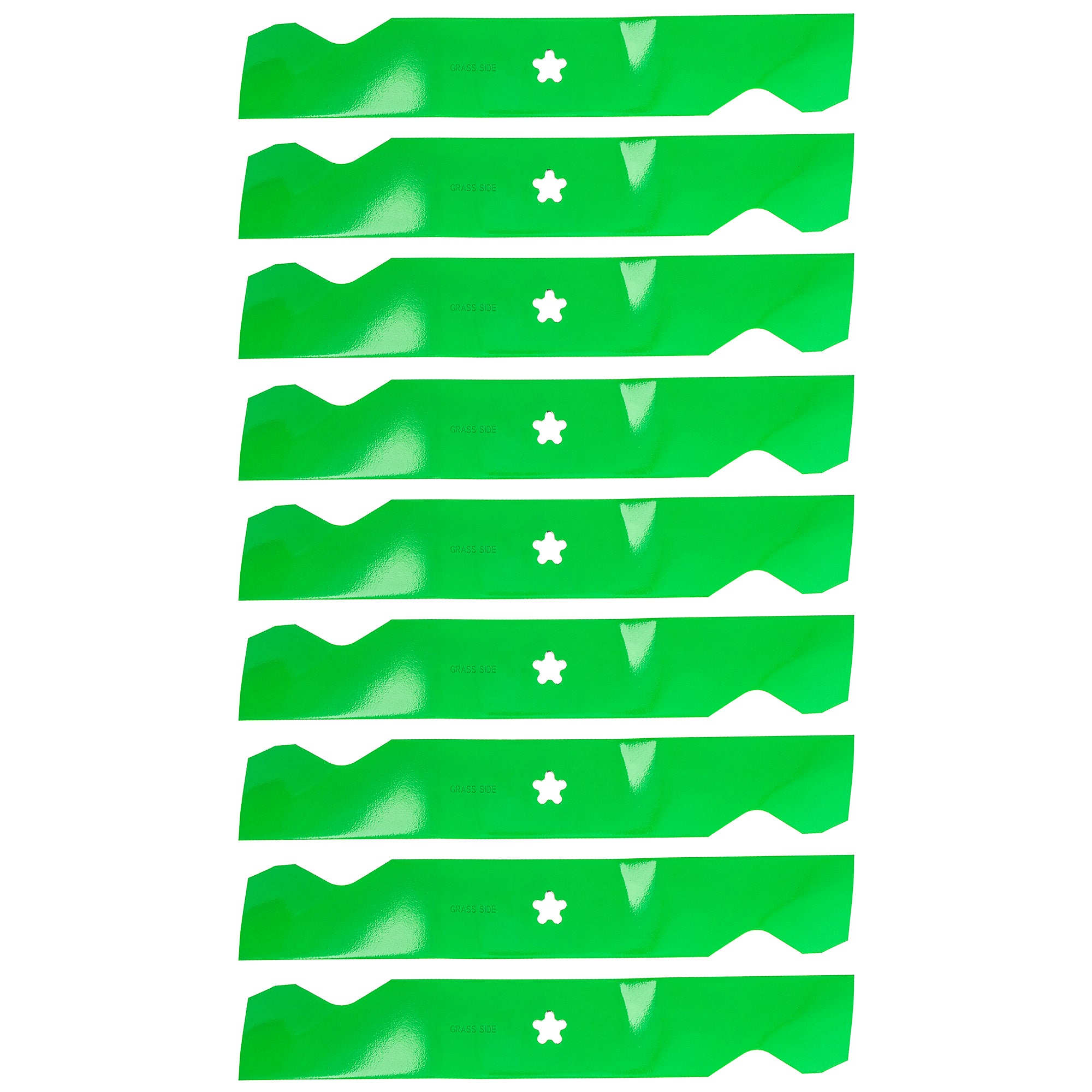 8TEN 810-CBL2227D Blade 9-Pack for Stens Oregon MTD Cub Cadet