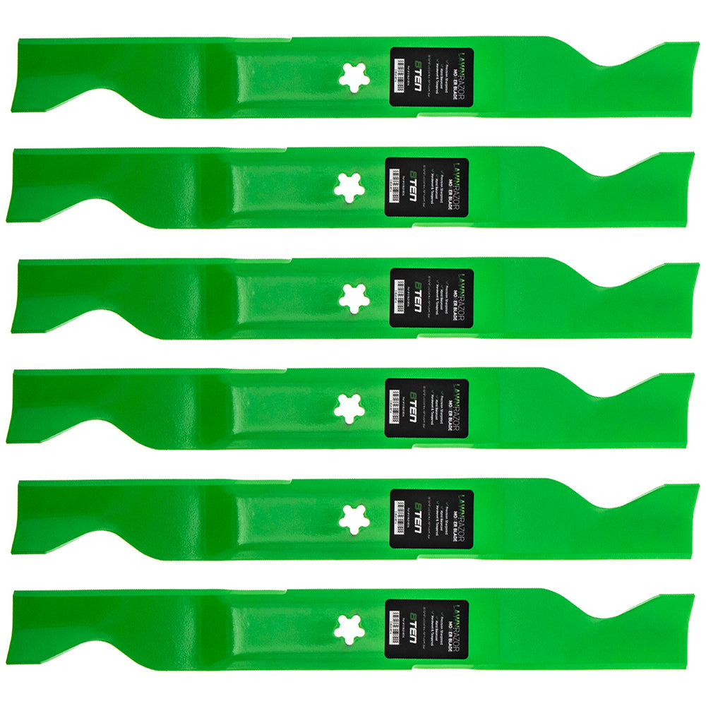 8TEN 810-CBL2236D Blade 6-Pack for Oregon MTD Cub Cadet Troy-Bilt