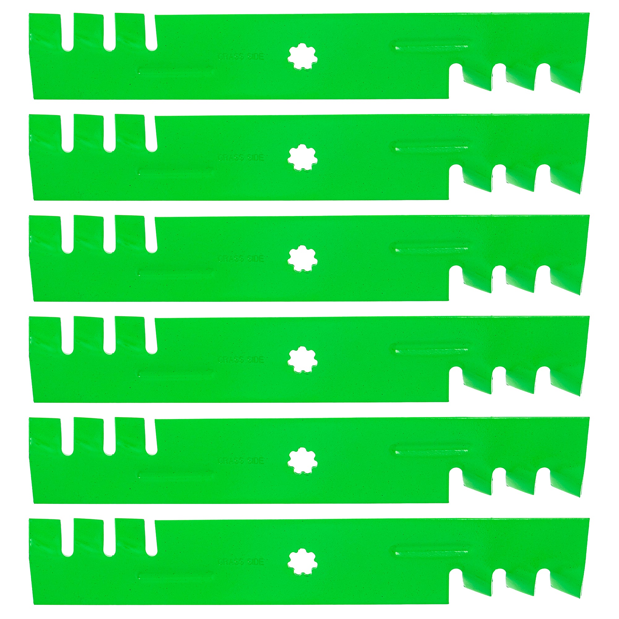 8TEN 810-CBL2238D LawnRAZOR Toothed Blade 6-Pack for Stens Oregon