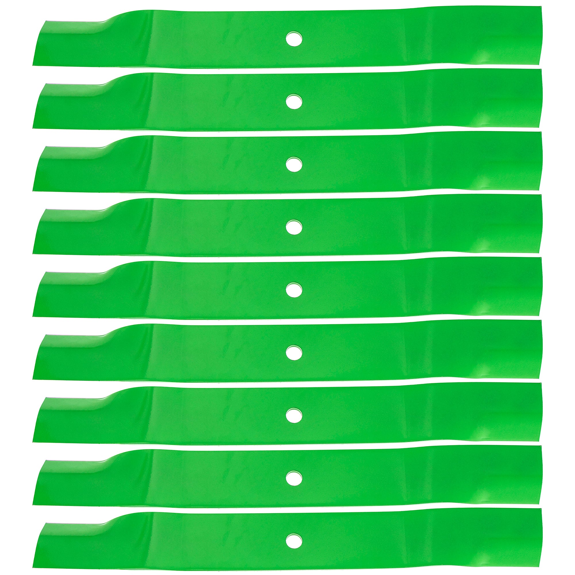 8TEN 810-CBL2259D LawnRAZOR High Lift Blade 9-Pack for Walbro Stens