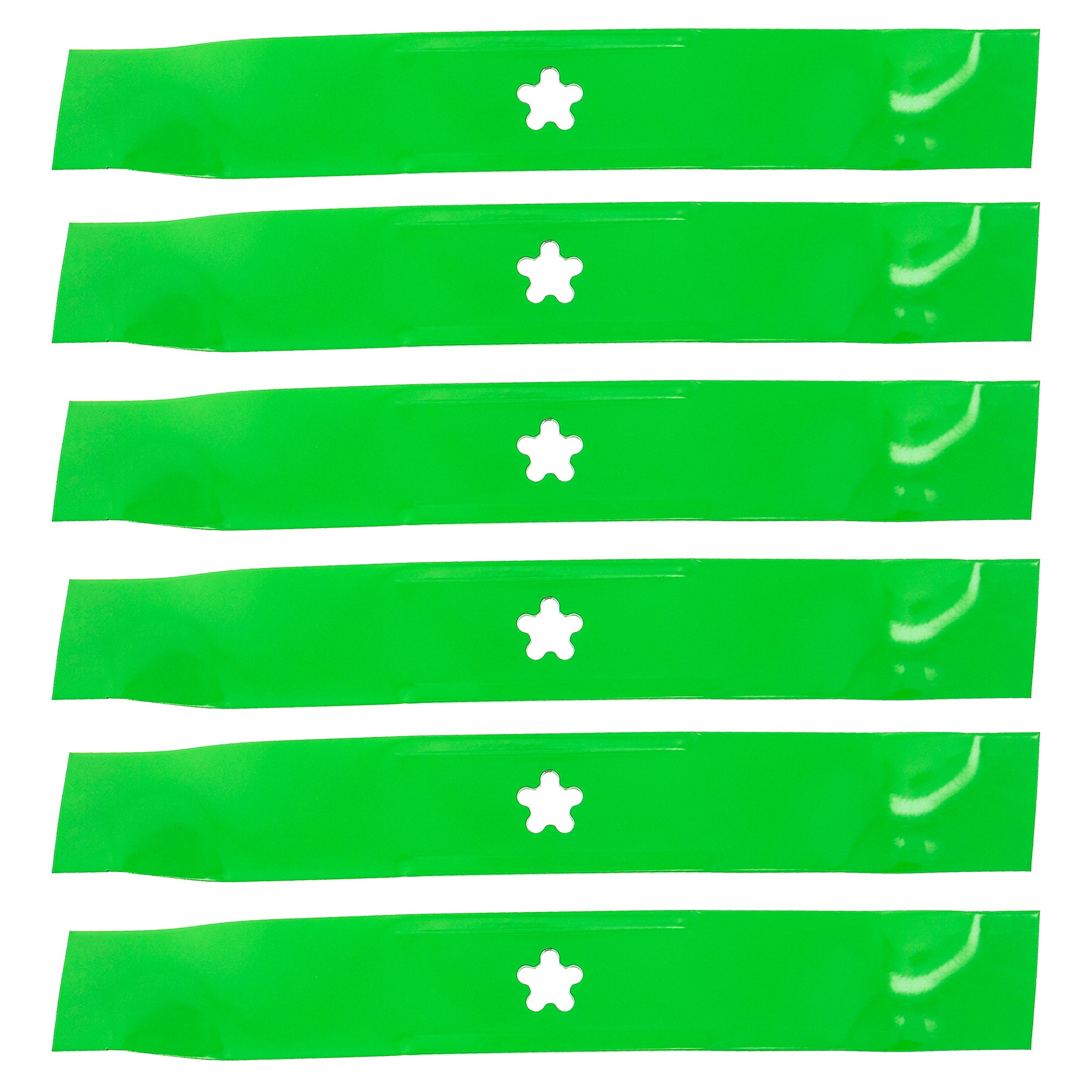 8TEN 810-CBL2262D LawnRAZOR High Lift Blade 6-Pack for Stens Oregon