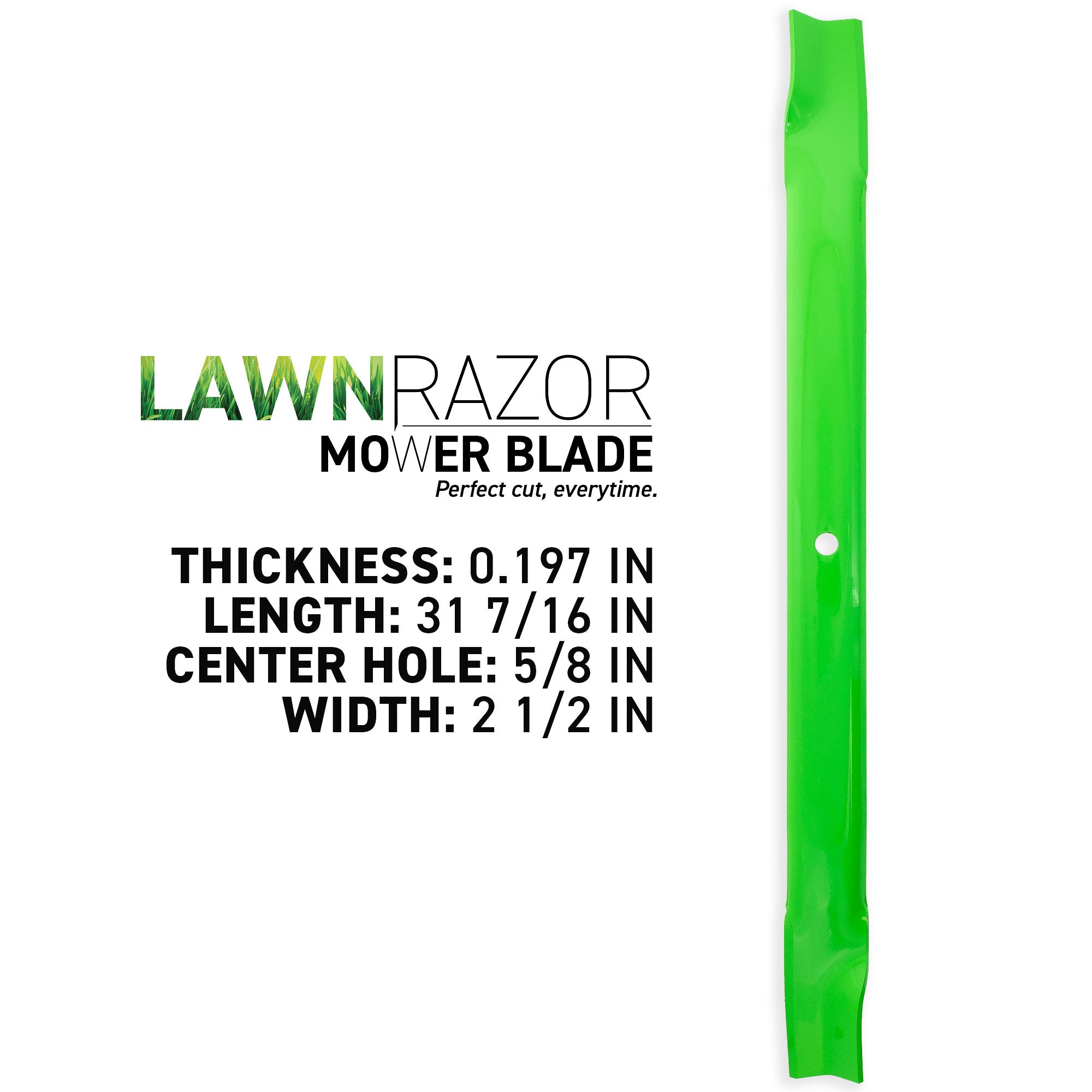 8TEN 810-CBL2292D LawnRAZOR High Lift Blade for zOTHER Toro Exmark
