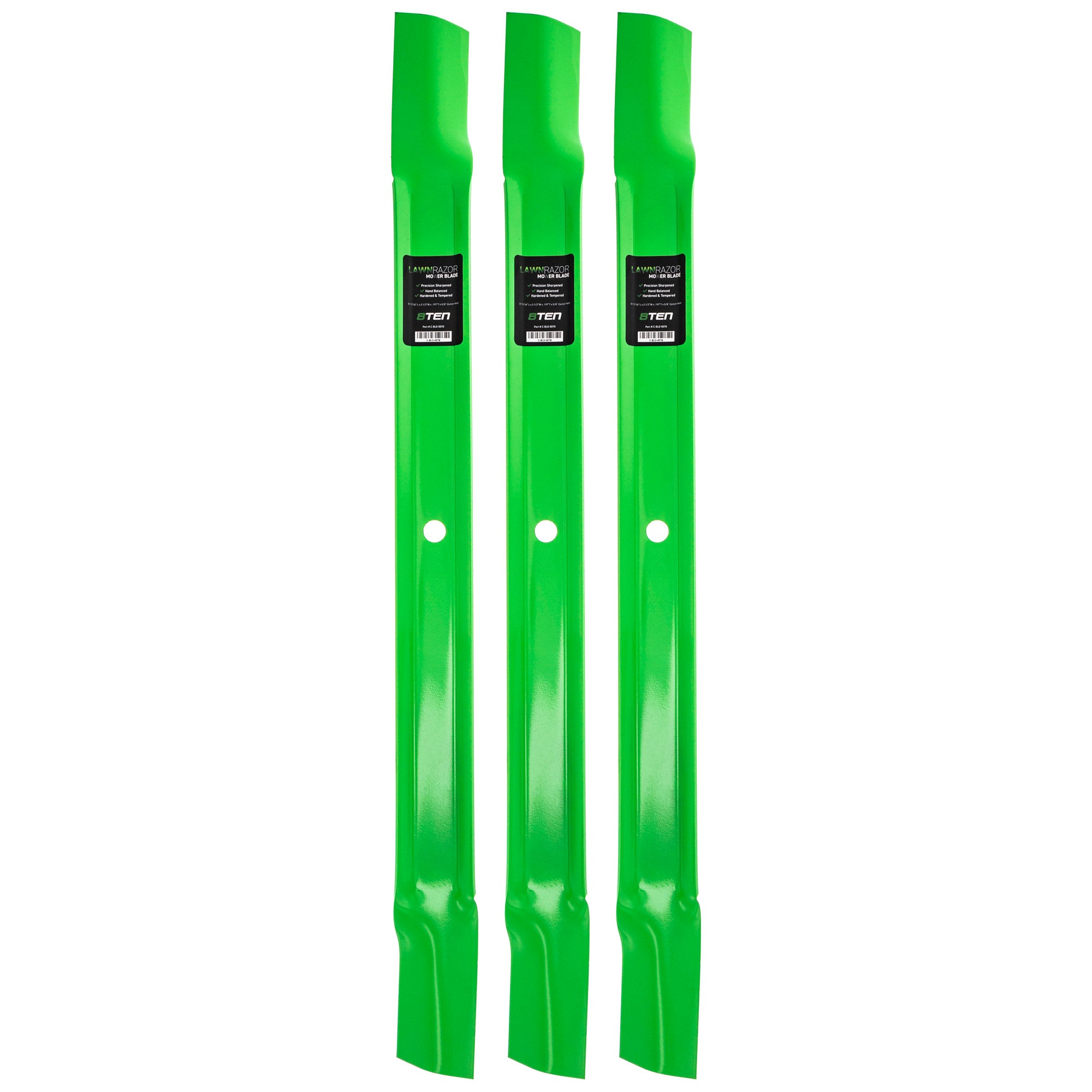 LawnRAZOR LawnRAZOR Deck Mower Blade 3-Pack for zOTHER Toro Exmark Stens Oregon TimeCutter 8TEN 810-CBL2292D