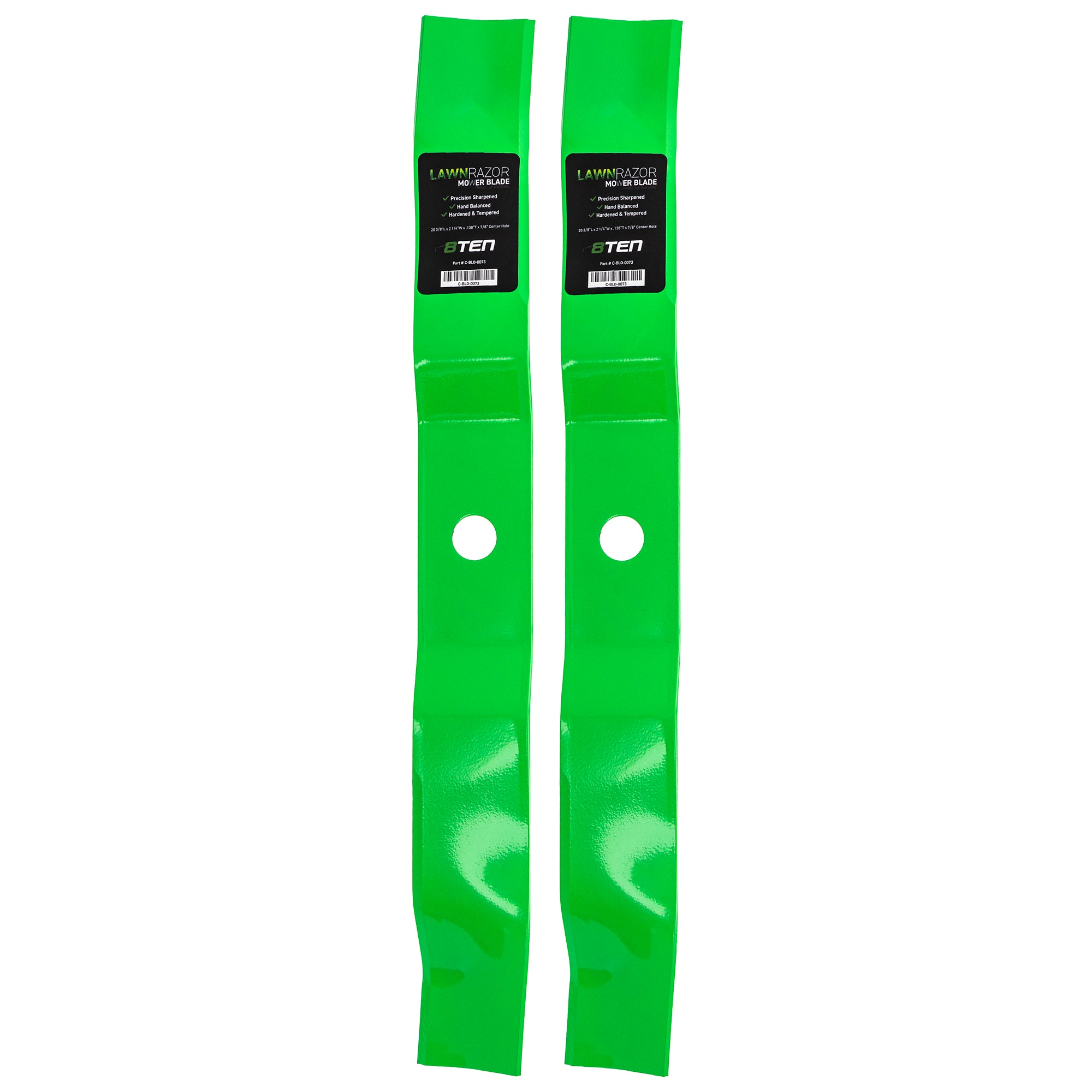 LawnRAZOR LawnRAZOR Mulching Mower Blade 2-Pack for zOTHER Rover Oregon MURRAY Murray MTD 8TEN 810-CBL2295D