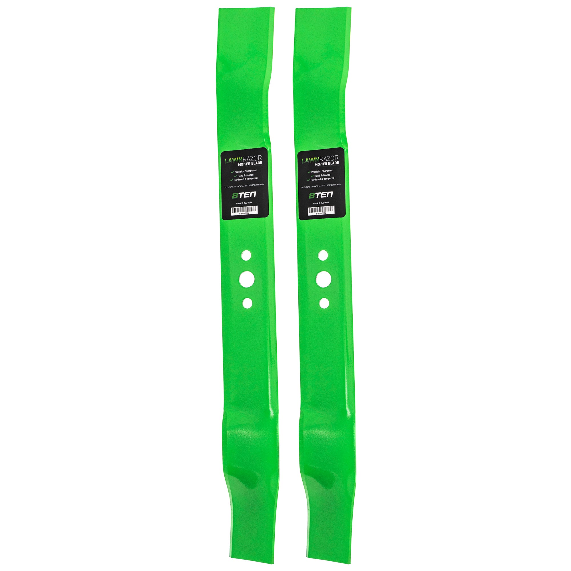 LawnRAZOR LawnRAZOR Mulching Blade 2-Pack for Walbro Tecumseh Stens Oregon Murray MTD Cub 8TEN 810-CBL2206D
