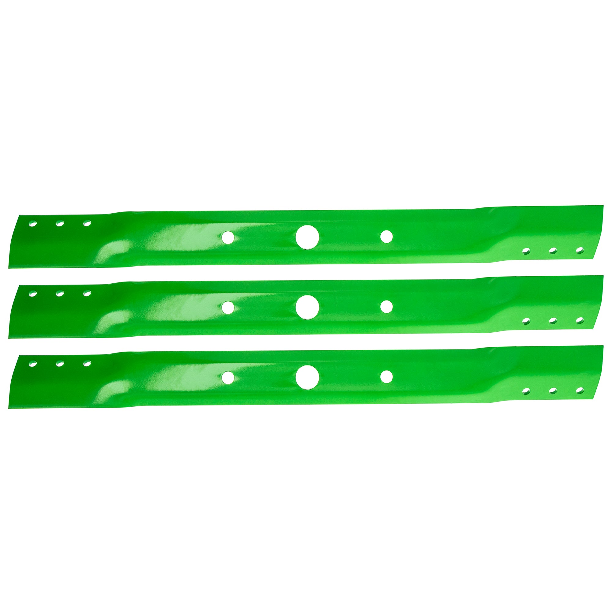 8TEN 810-CBL2327D LawnRAZOR High Lift Blade 3-Pack for Walbro Stens