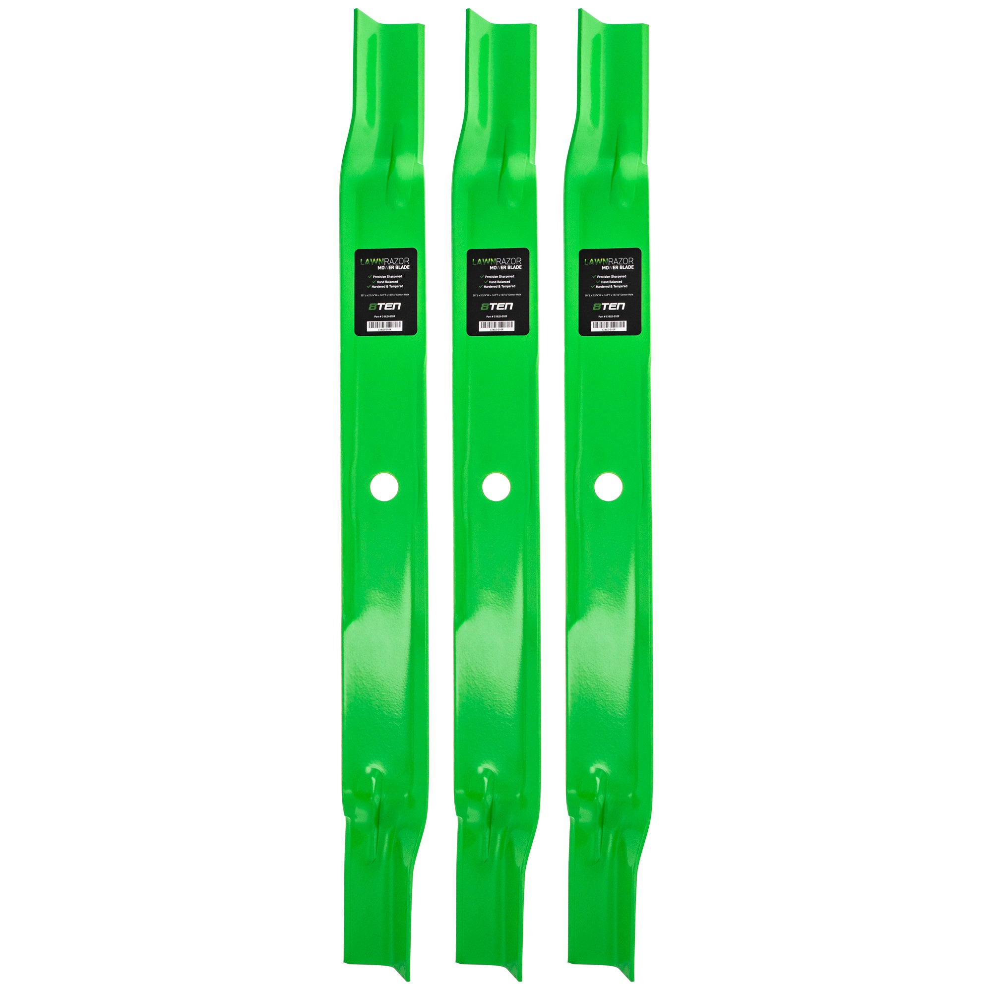 LawnRAZOR LawnRAZOR High Lift Blade 3-Pack for zOTHER Oregon MURRAY Murray 30577x8A 8TEN 810-CBL2321D