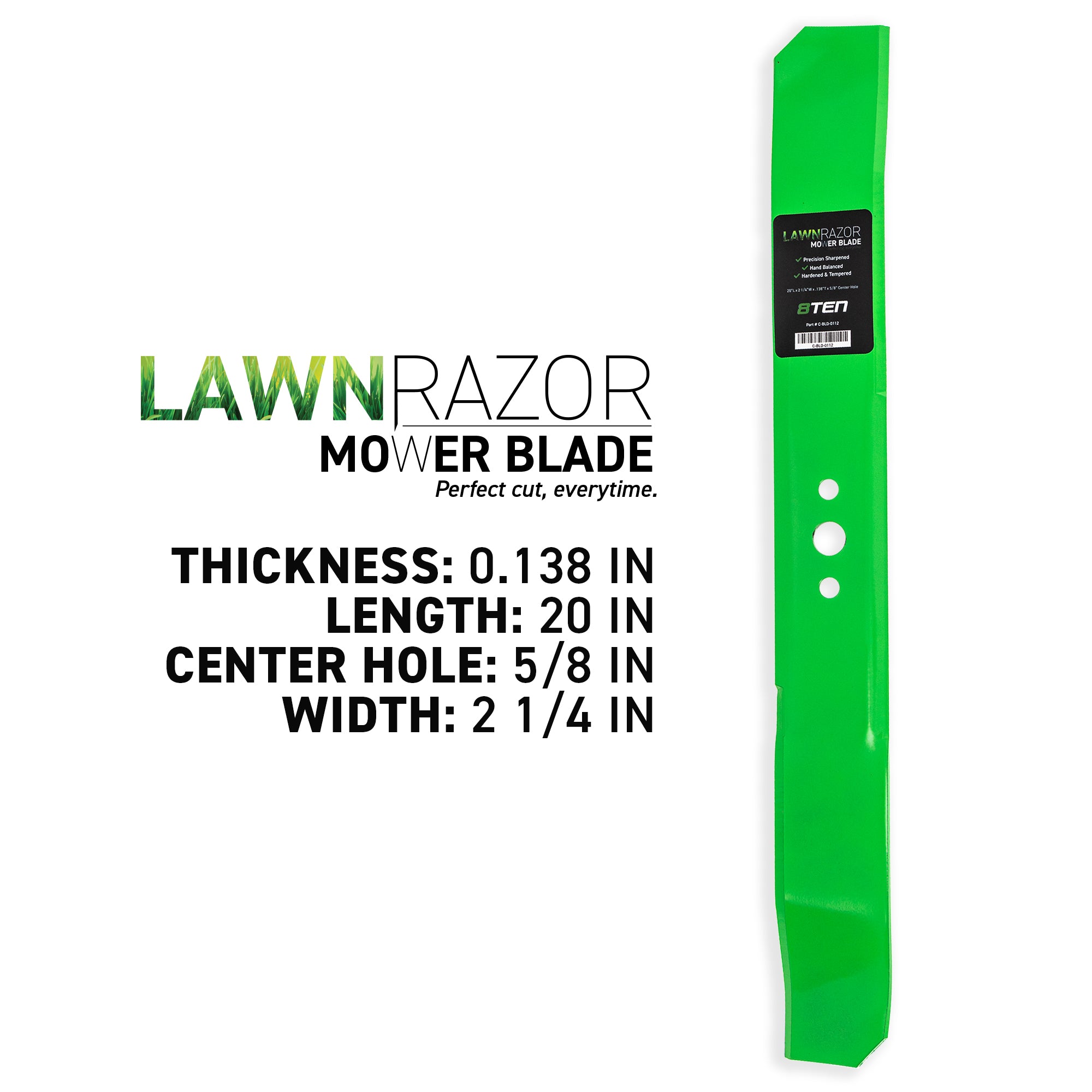 8TEN 810-CBL2334D LawnRAZOR Mulching Blade for zOTHER Tecumseh