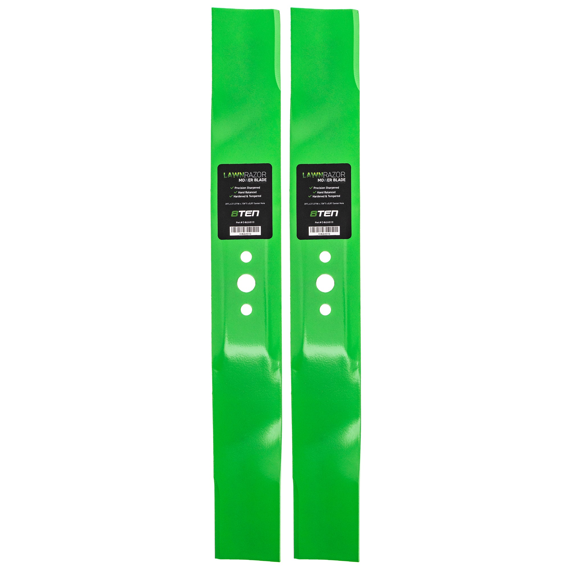 LawnRAZOR LawnRAZOR Low Lift Blade 2-Pack for zOTHER Tecumseh Oregon MTD Cub Cadet 8TEN 810-CBL2335D