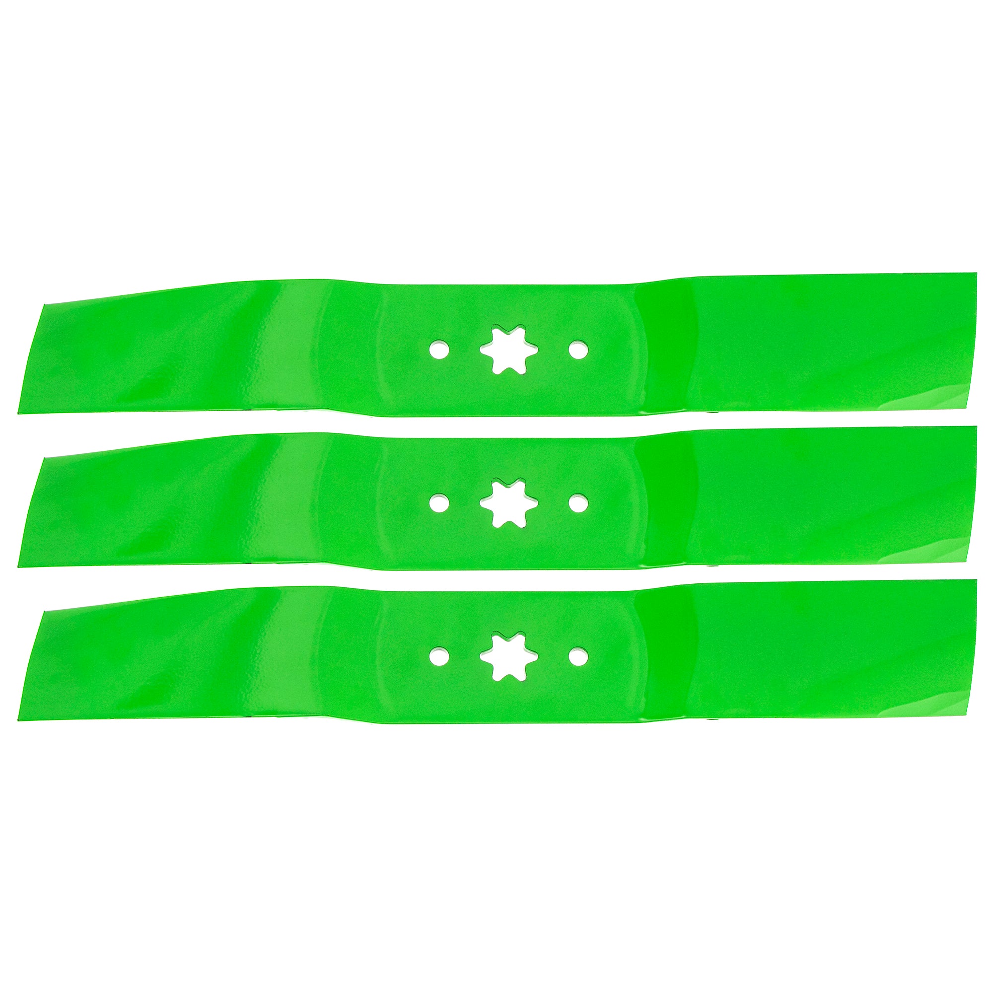 8TEN 810-CBL2343D LawnRAZOR High Lift Blade 3-Pack for Stens Oregon