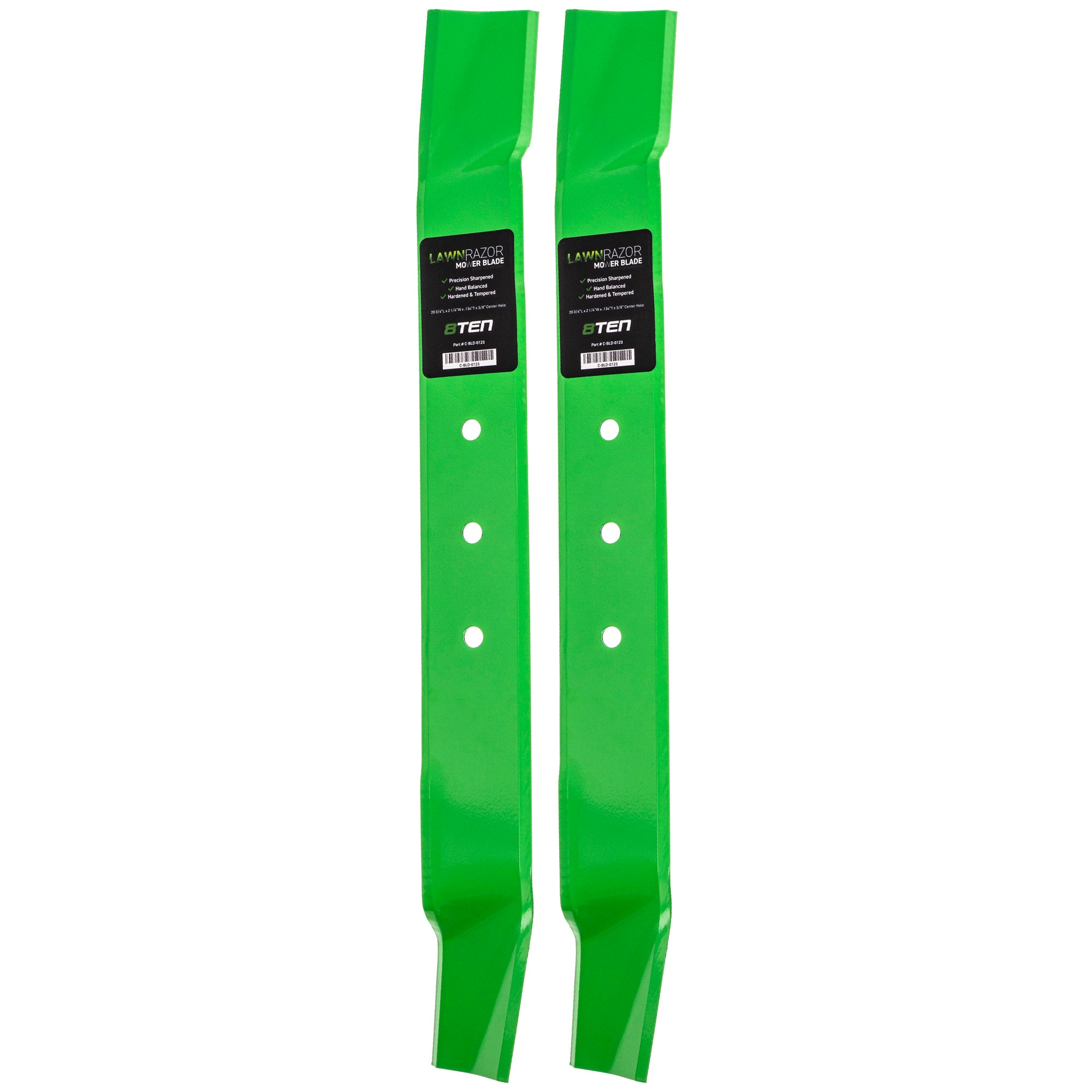 LawnRAZOR LawnRAZOR Mulching Blade 2-Pack for zOTHER Stens Murray 21975x92C 21865x8A 8TEN 810-CBL2345D