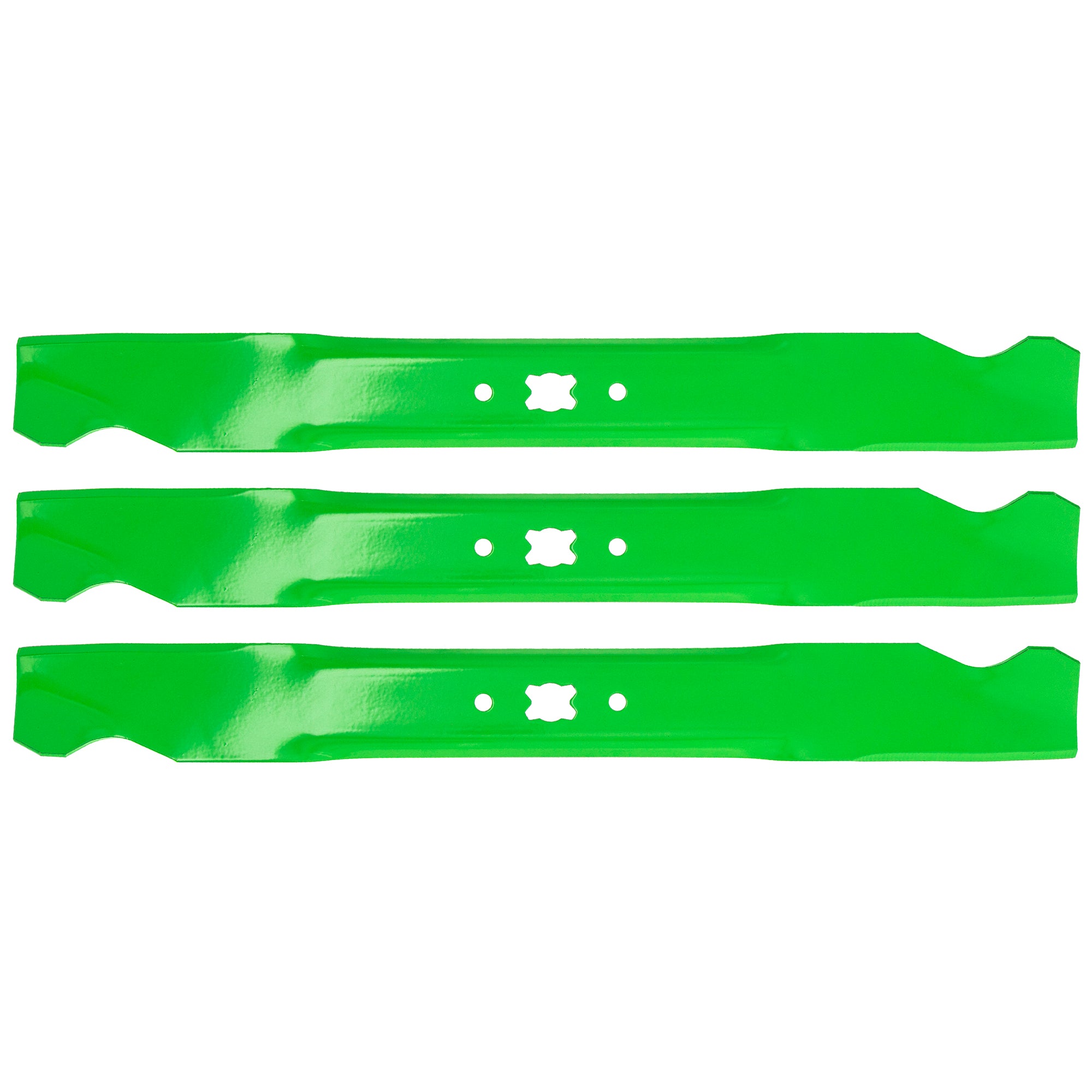 8TEN 810-CBL2340D LawnRAZOR High Lift Blade 3-Pack for Stens Oregon