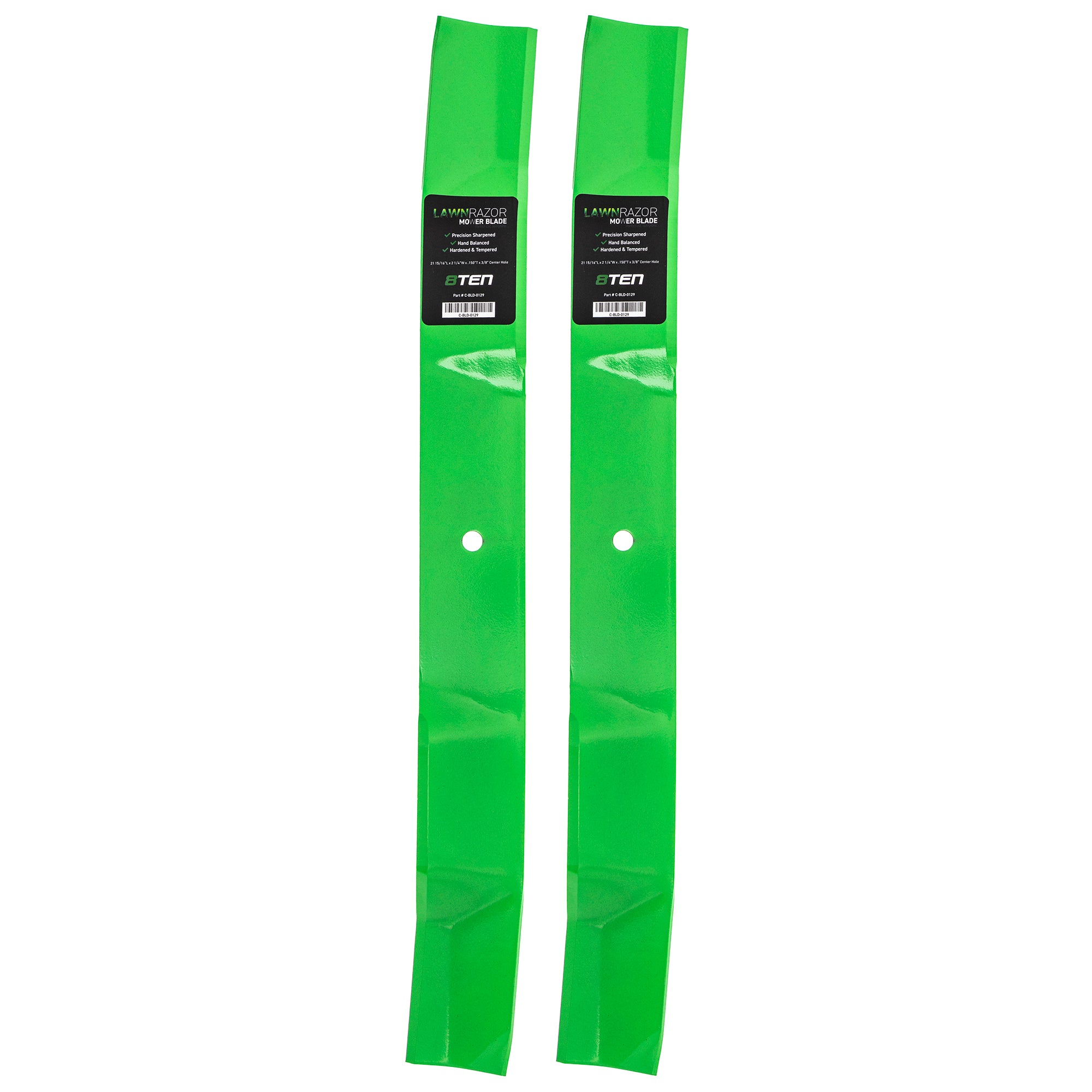LawnRAZOR LawnRAZOR Mulching Blade 2-Pack for zOTHER Stens Scag Oregon MURRAY Murray MTD 8TEN 810-CBL2341D