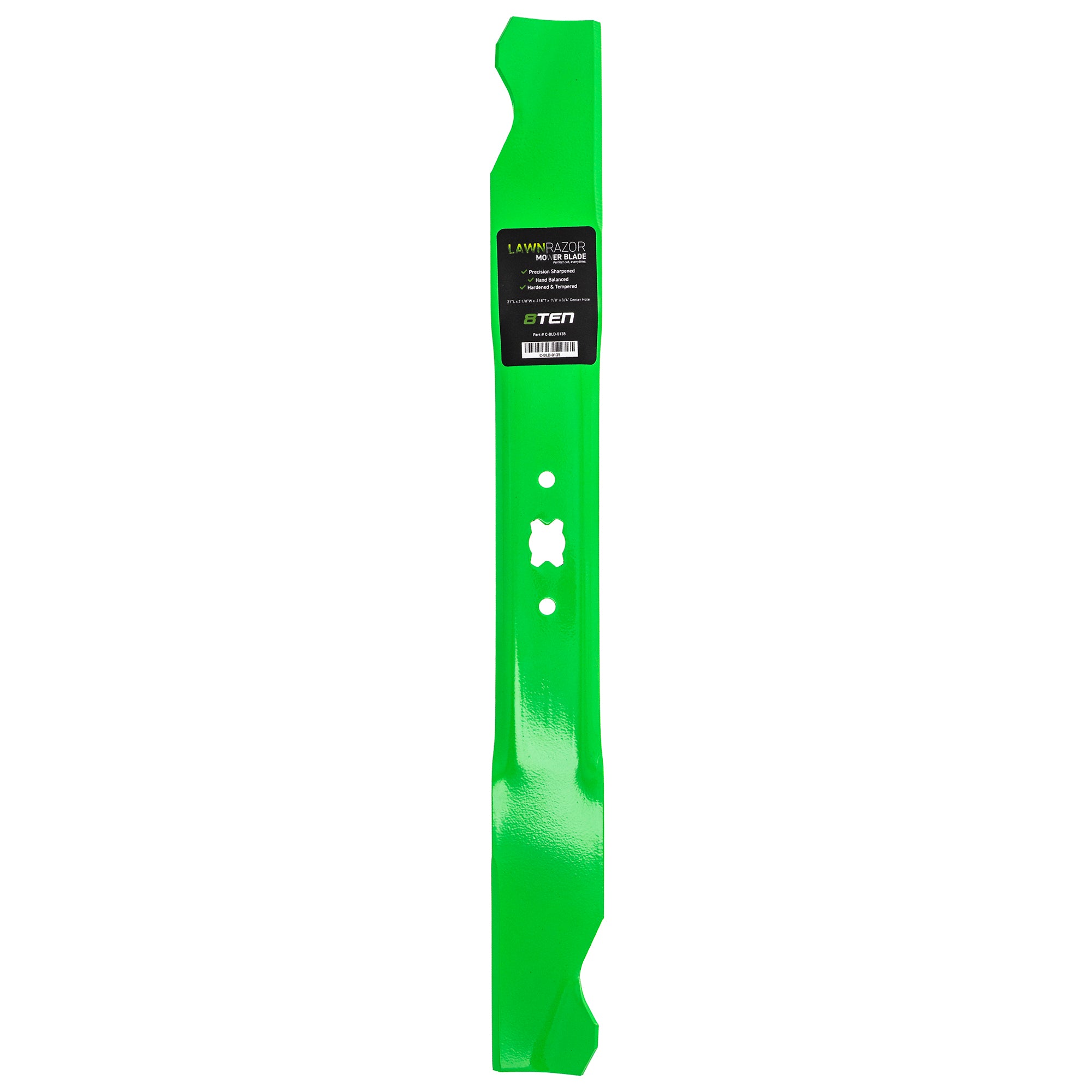 LawnRAZOR LawnRAZOR Mower Blade for Stens Oregon MTD Cub Cadet Troy-Bilt VB22 Sure E999 8TEN 810-CBL2357D