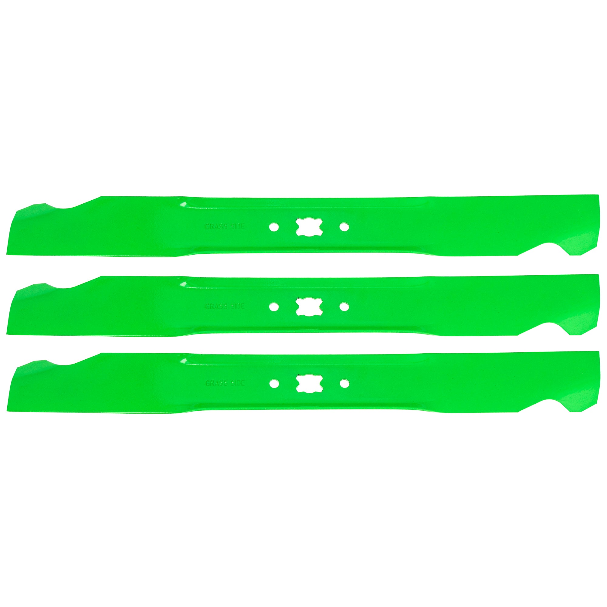 8TEN 810-CBL2357D LawnRAZOR High Lift Blade 3-Pack for Stens Oregon