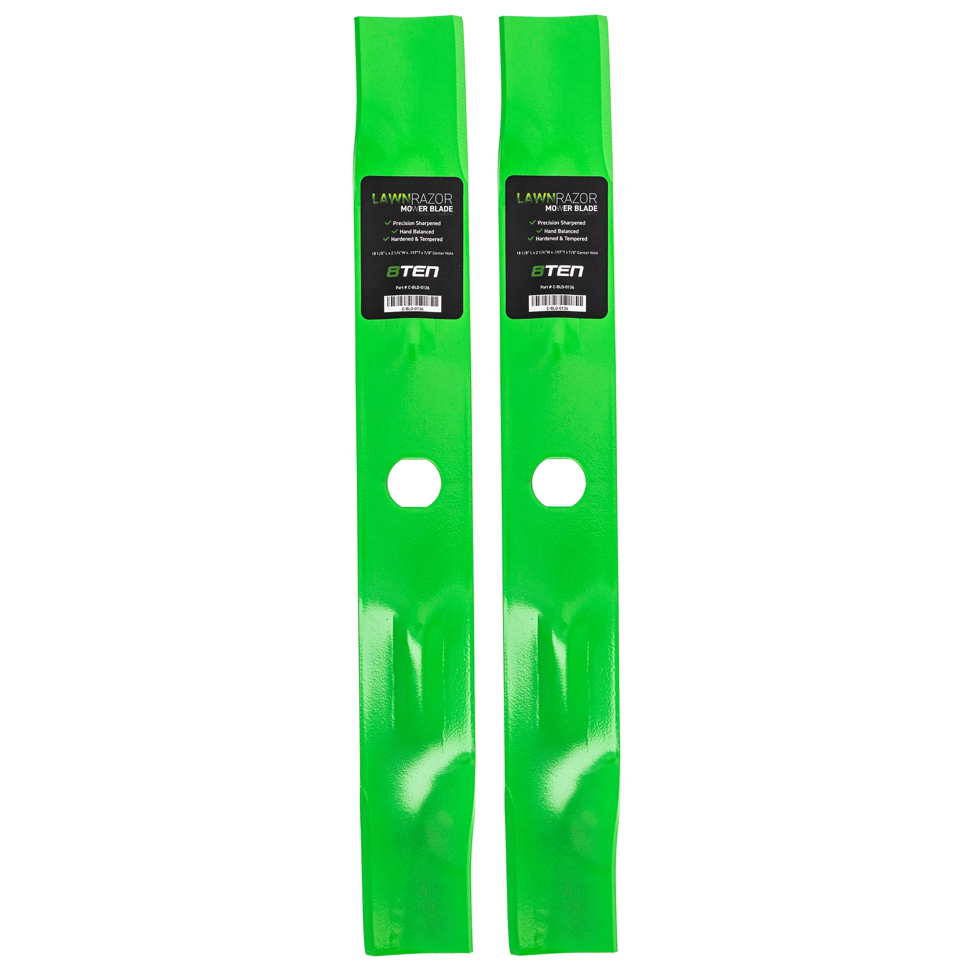 LawnRAZOR LawnRAZOR High Lift Blade 2-Pack for zOTHER Stens Oregon MURRAY Murray Ferris 8TEN 810-CBL2358D