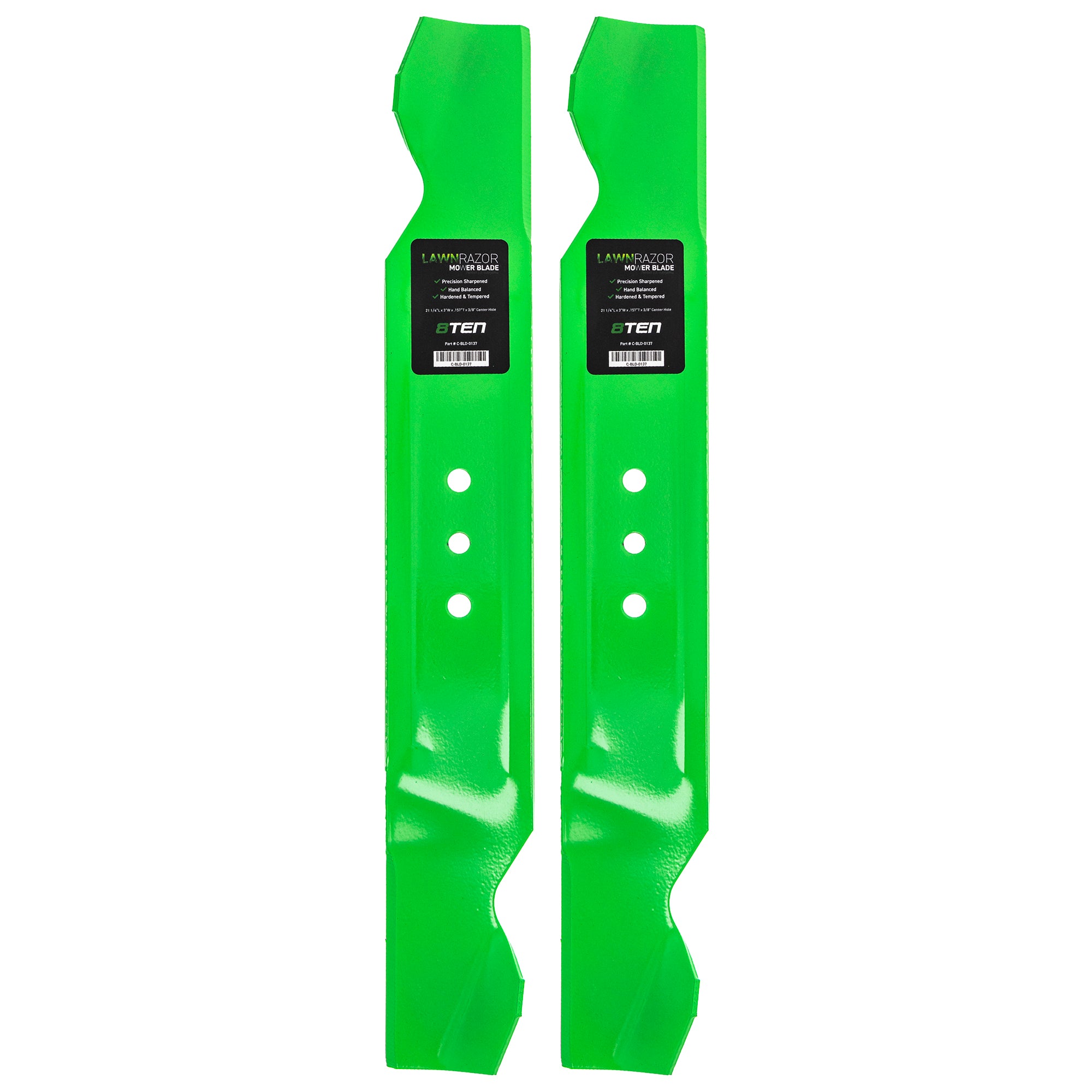 LawnRAZOR LawnRAZOR Mulching Blade 2-Pack for zOTHER Stens Oregon MTD Cub Cadet Troy-Bilt 8TEN 810-CBL2359D