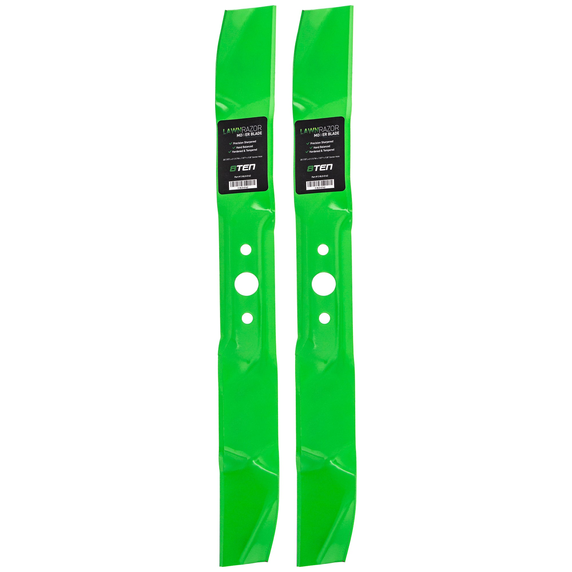 LawnRAZOR LawnRAZOR Mulching Blade 2-Pack for Stens Oregon MTD Cub Cadet Troy-Bilt Outdoor 8TEN 810-CBL2364D