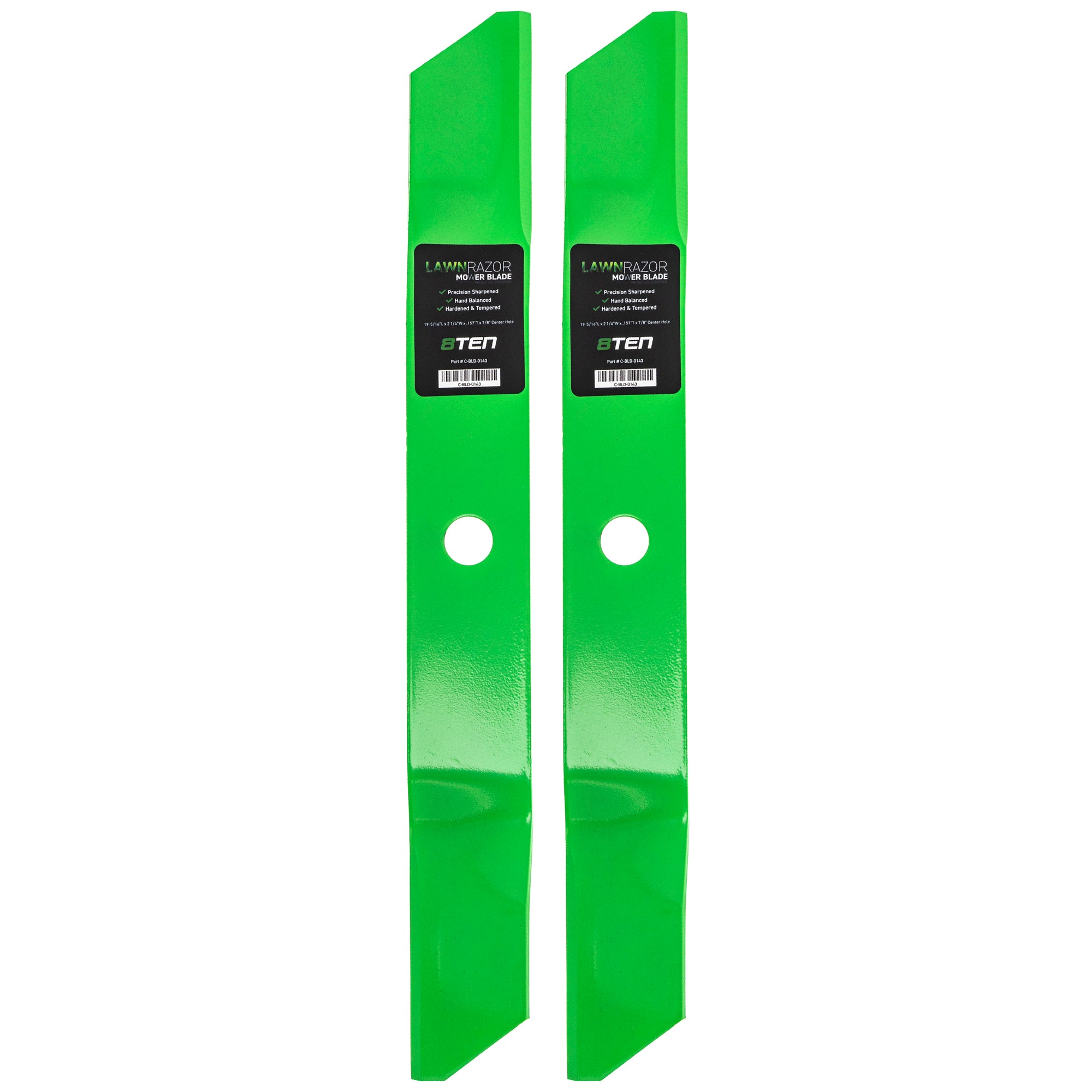 LawnRAZOR LawnRAZOR Low Lift Blade 2-Pack for zOTHER Oregon Murray MTD Cub Cadet Troy-Bilt 8TEN 810-CBL2365D