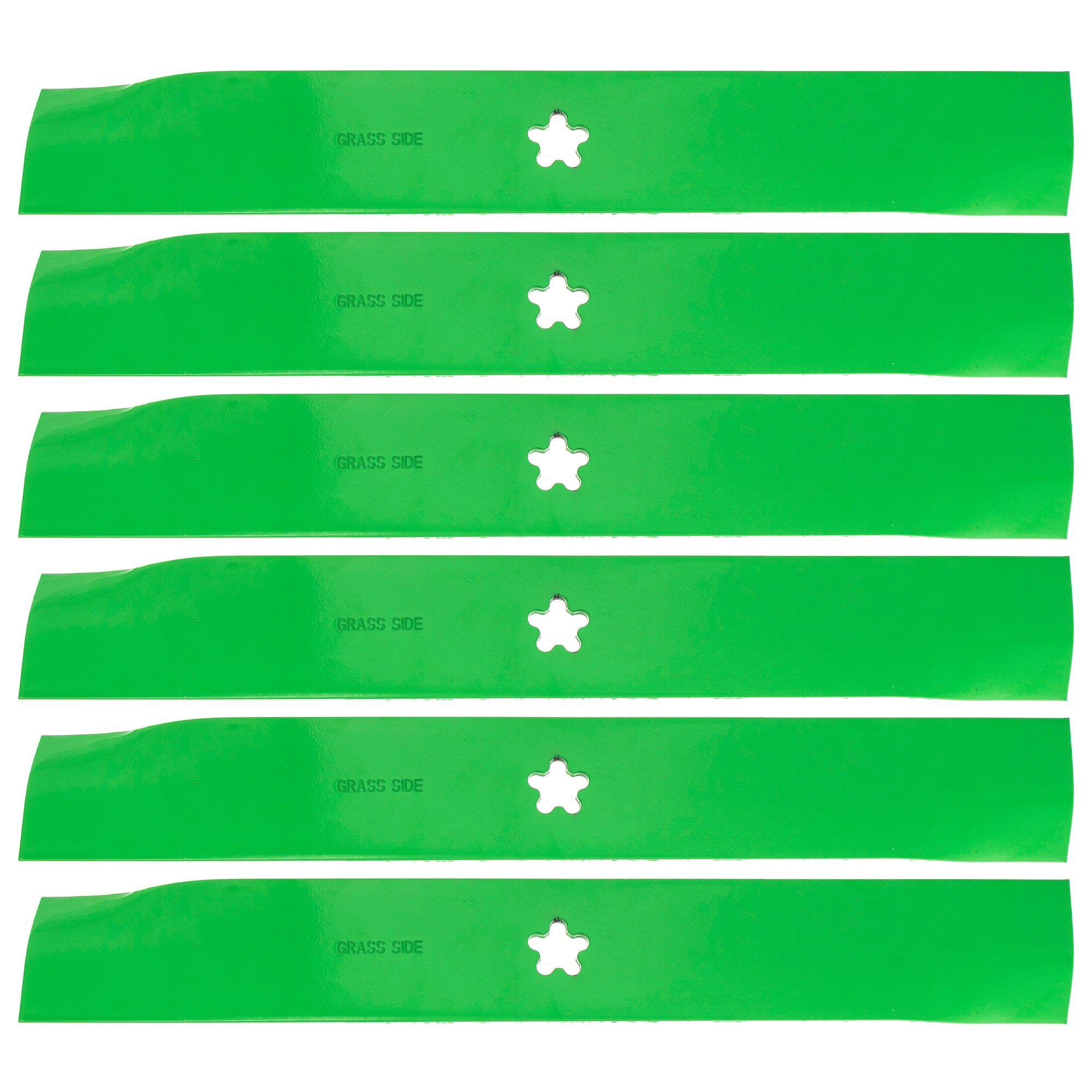 8TEN 810-CBL2372D LawnRAZOR High Lift Blade 6-Pack for Stens Oregon