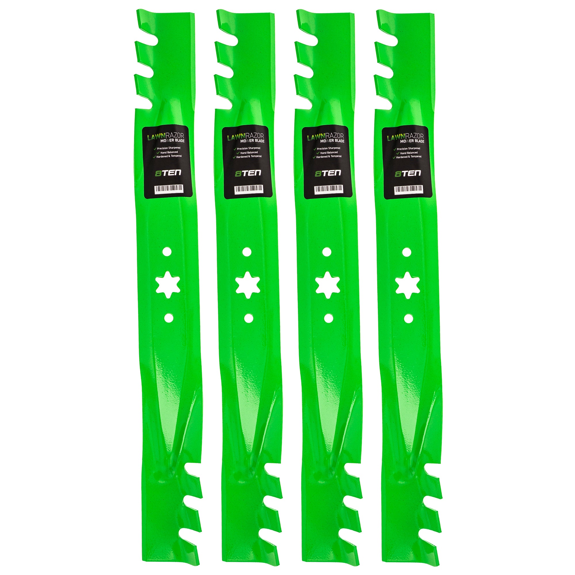LawnRAZOR LawnRAZOR Mulching Blade 4-Pack for zOTHER Toro Exmark Stens Oregon MTD Cub 8TEN 810-CBL2373D