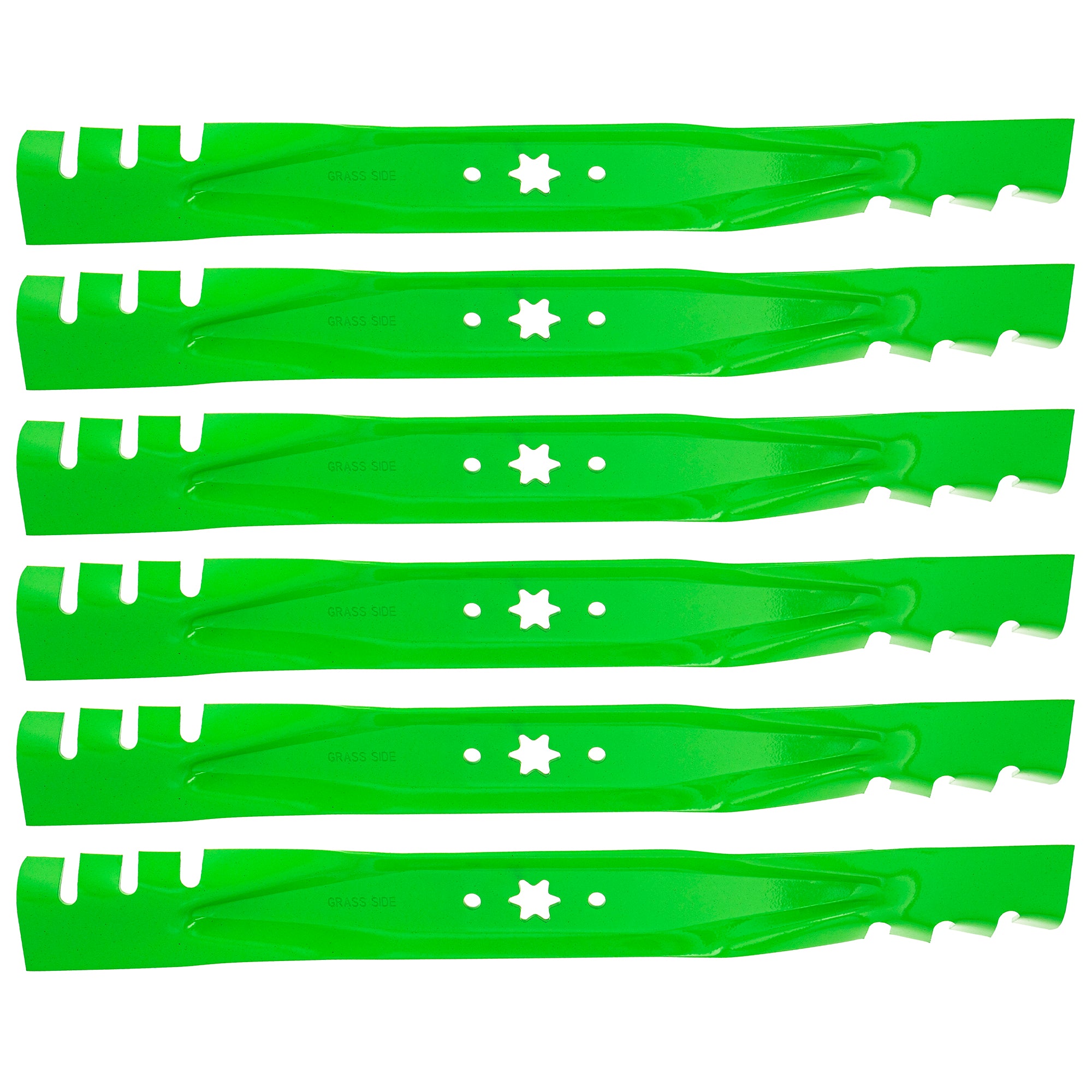 8TEN 810-CBL2373D LawnRAZOR Mulching Blade 6-Pack for zOTHER Toro