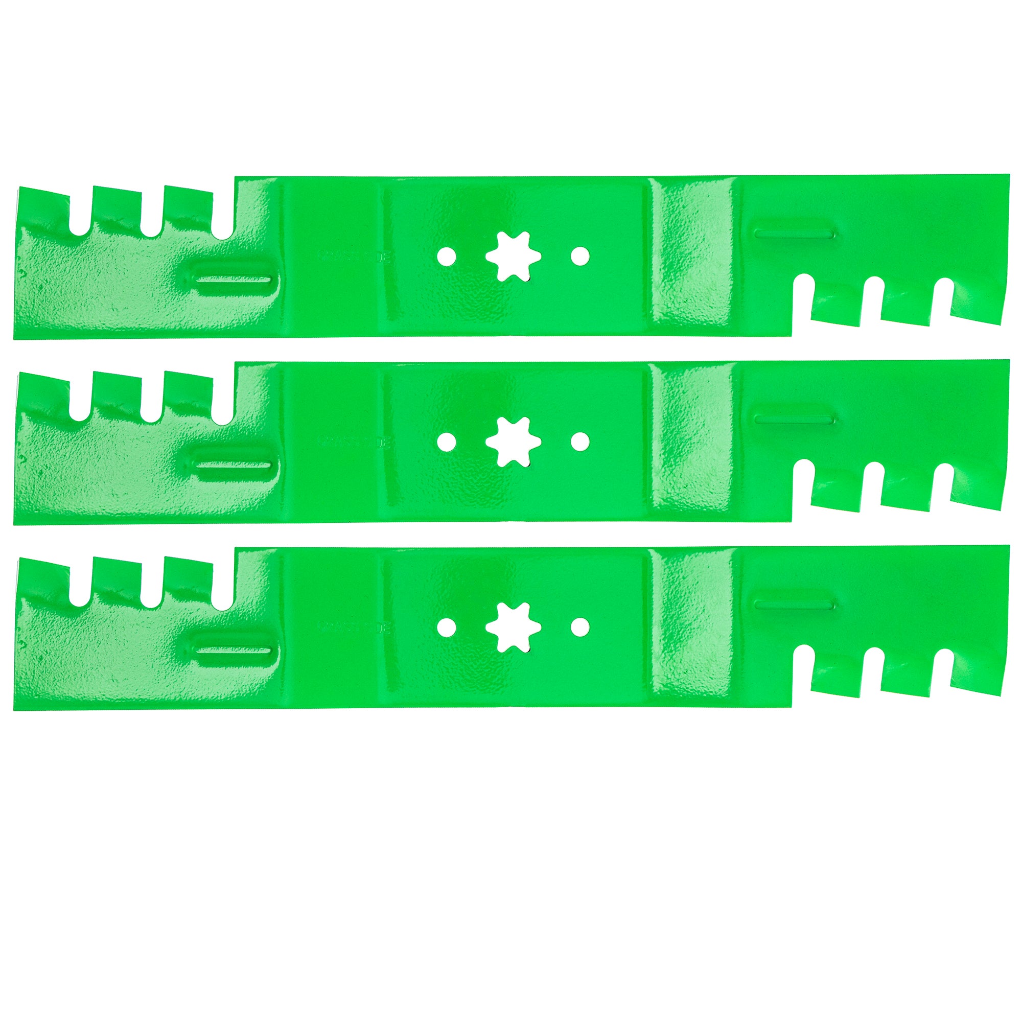 8TEN 810-CBL2374D LawnRAZOR Toothed Blade 3-Pack for Toro Exmark
