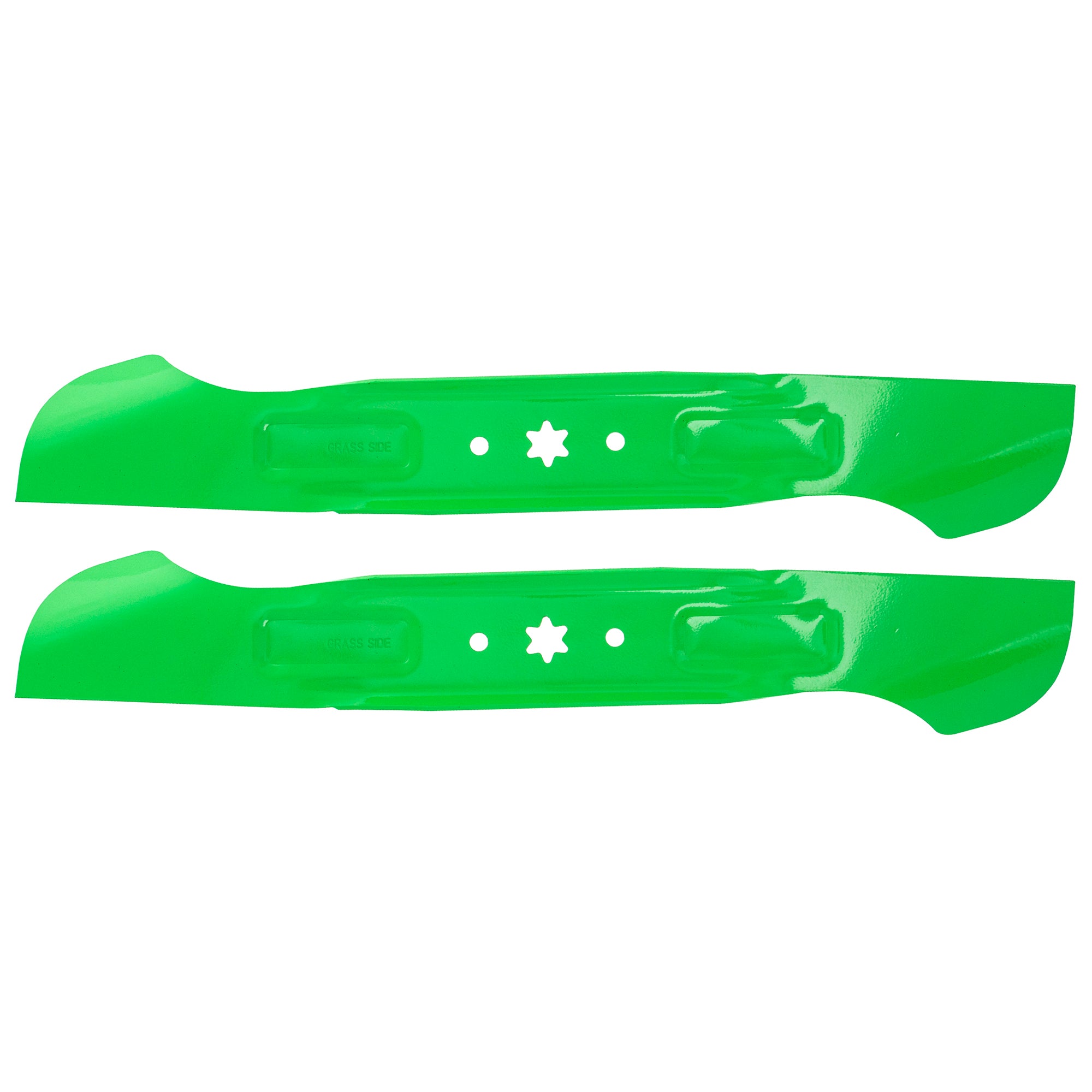 8TEN 810-CBL2377D LawnRAZOR Notched High Lift 2-Pack for Stens