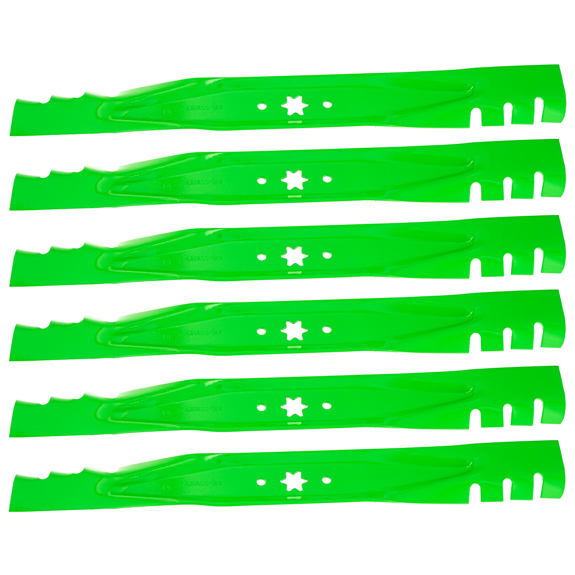 8TEN 810-CBL2378D LawnRAZOR Toothed Blade 6-Pack for zOTHER Oregon