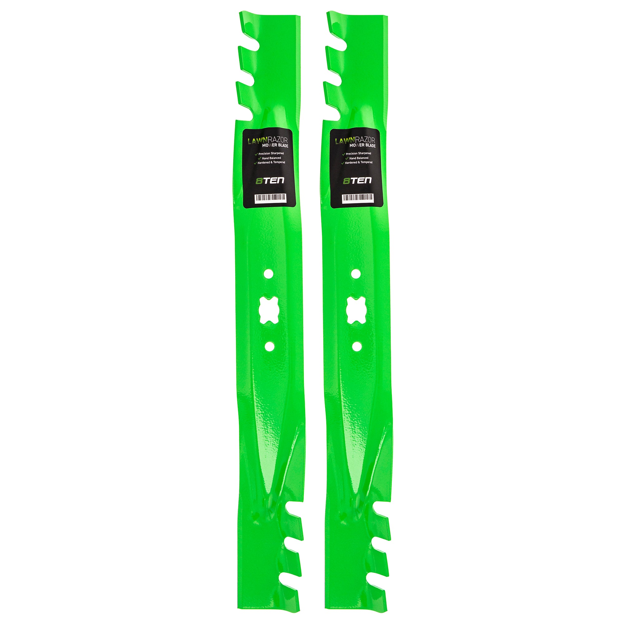 LawnRAZOR LawnRAZOR Toothed Blade 2-Pack for zOTHER Stens Oregon Murray MTD Cub Cadet 8TEN 810-CBL2389D