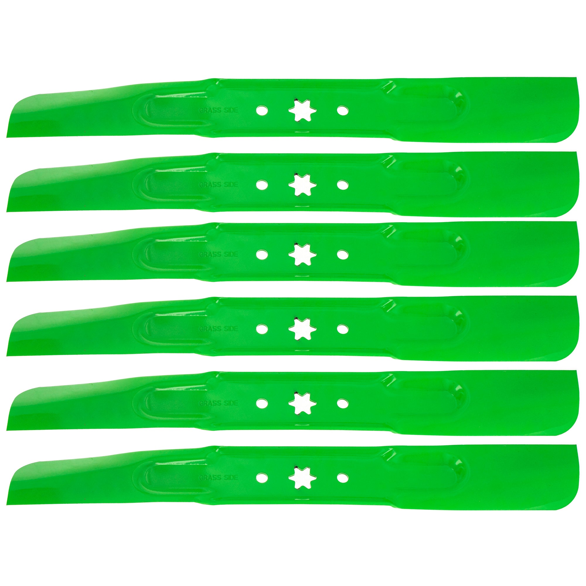 8TEN 810-CBL2380D LawnRAZOR High Lift Blade 6-Pack for Stens Oregon