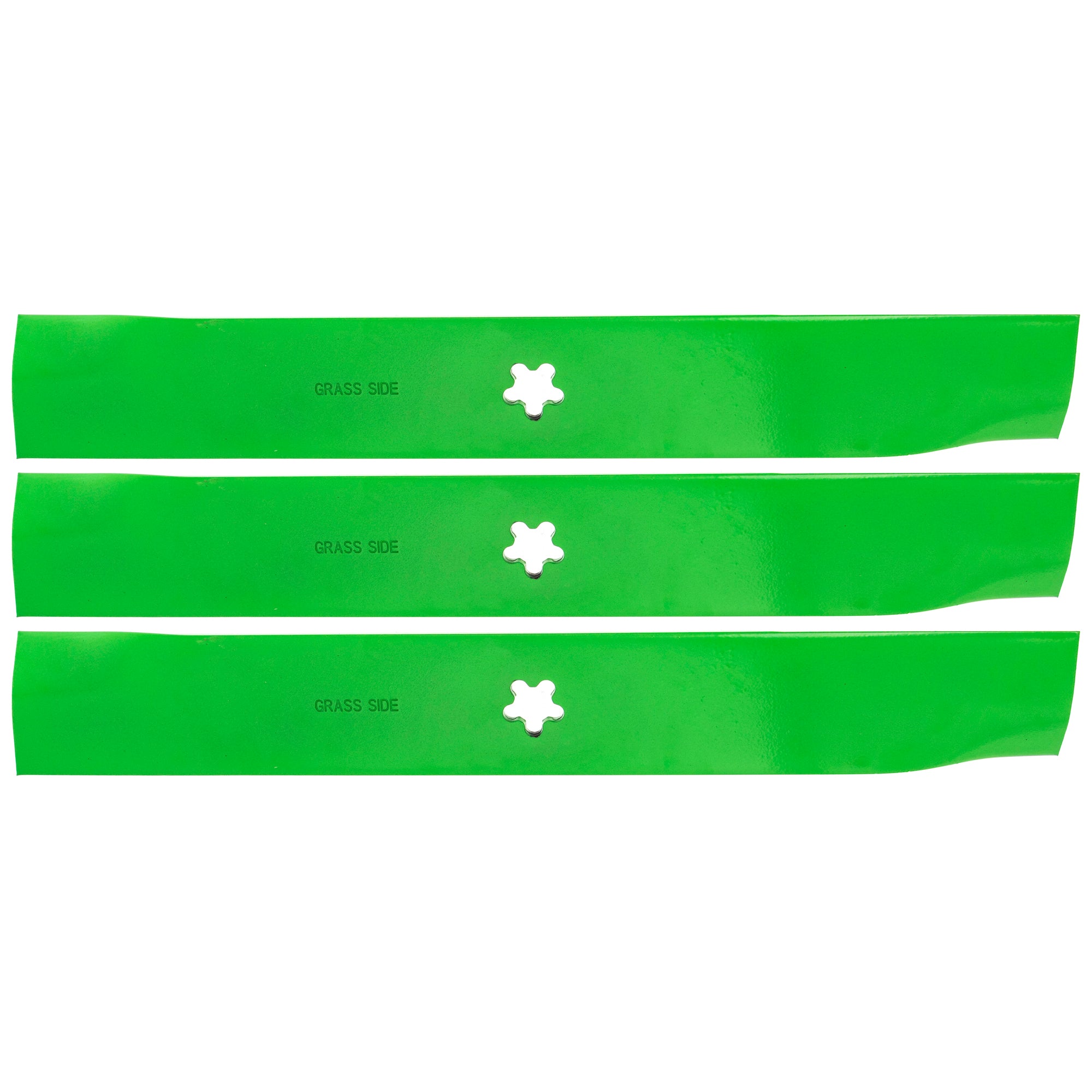 8TEN 810-CBL2381D LawnRAZOR High Lift Blade 3-Pack for Walbro Stens