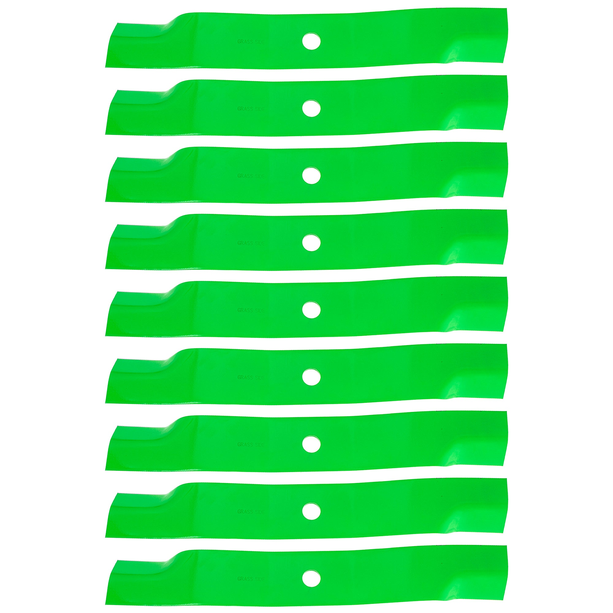 8TEN 810-CBL2394D LawnRAZOR High Lift Blade 9-Pack for Stens Oregon