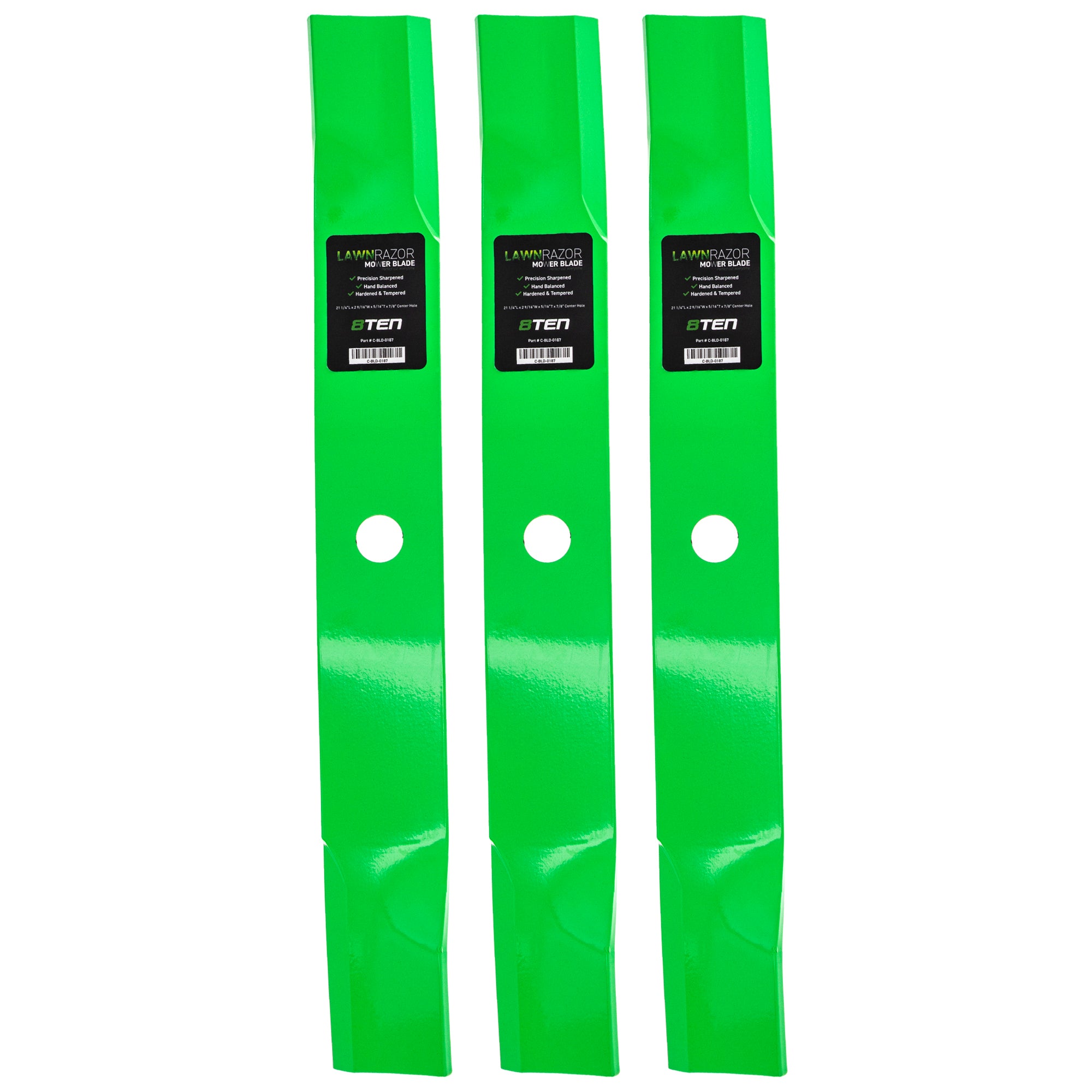 LawnRAZOR Mower Blade Set For John Deere M128485 8TEN