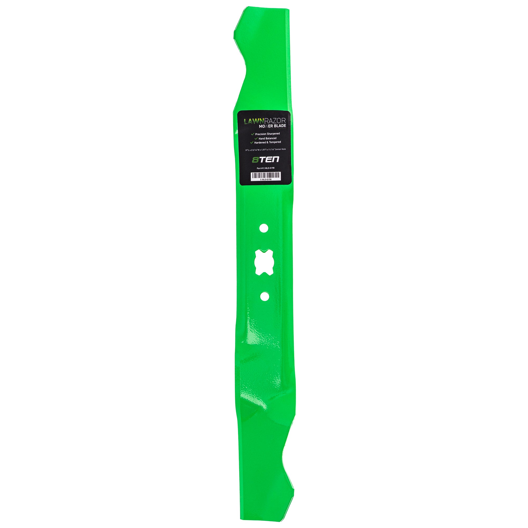 LawnRAZOR LawnRAZOR Mulching Blade for Stens Oregon MTD Cub Cadet Troy-Bilt E18J CC550SP 8TEN 810-CBL2310D
