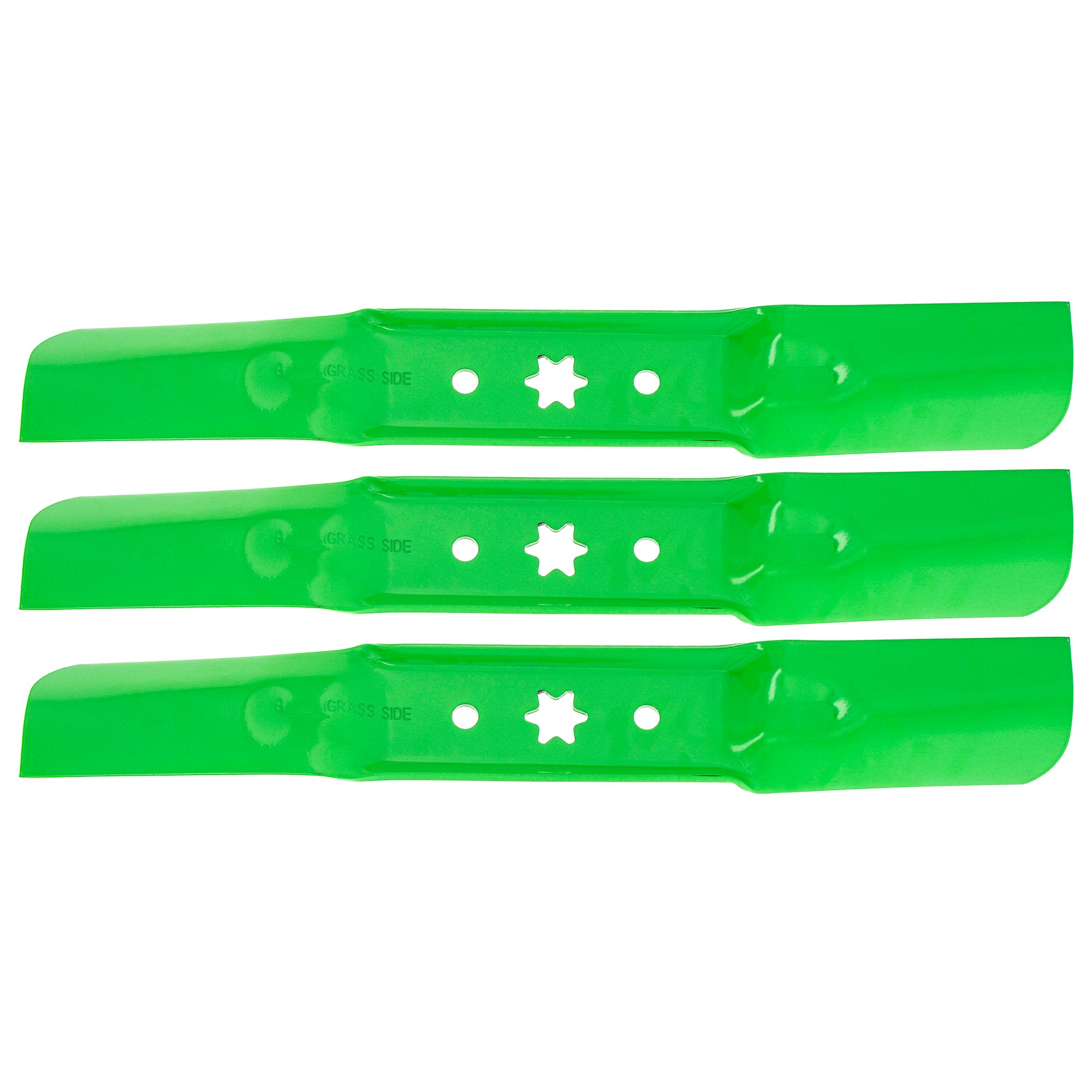 8TEN 810-CBL2424D LawnRAZOR High Lift Blade 3-Pack for Stens MTD Cub