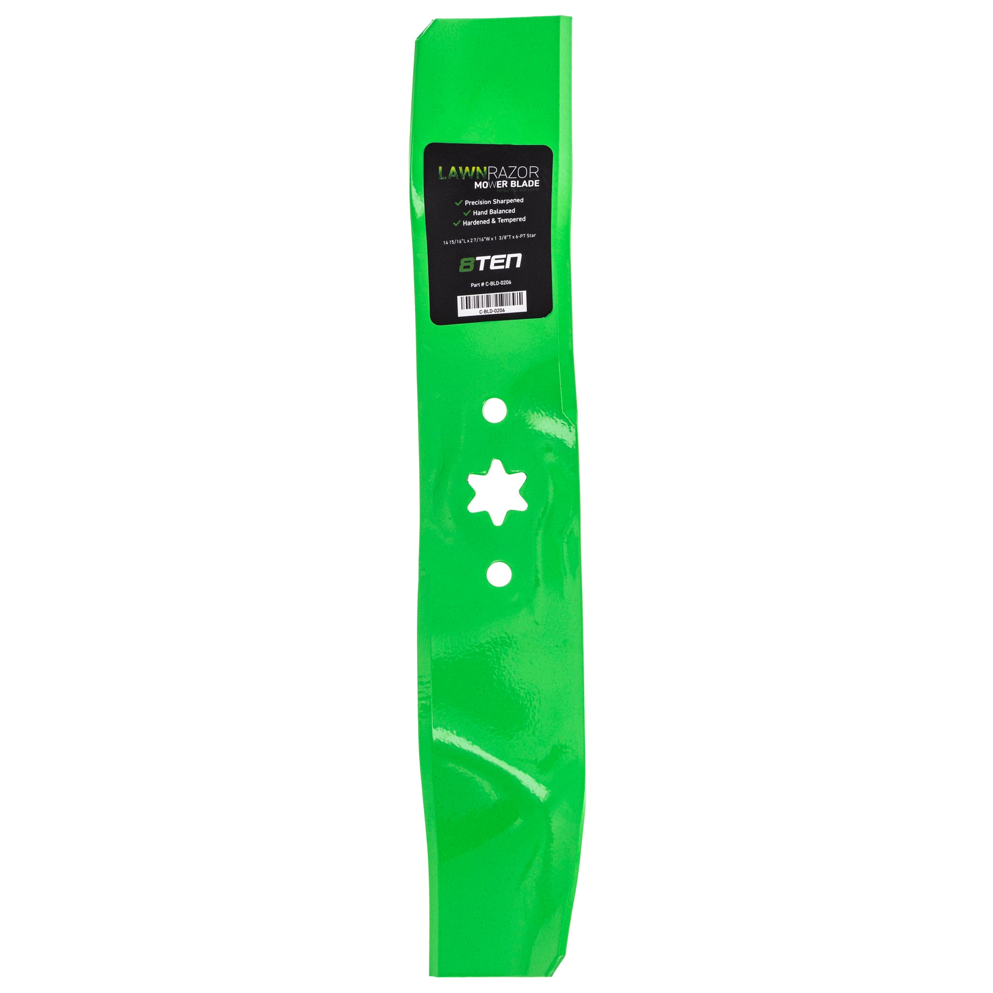 LawnRAZOR LawnRAZOR Center Mulching Blade for zOTHER Toro Exmark Stens Oregon MTD Cub 8TEN 810-CBL2428D