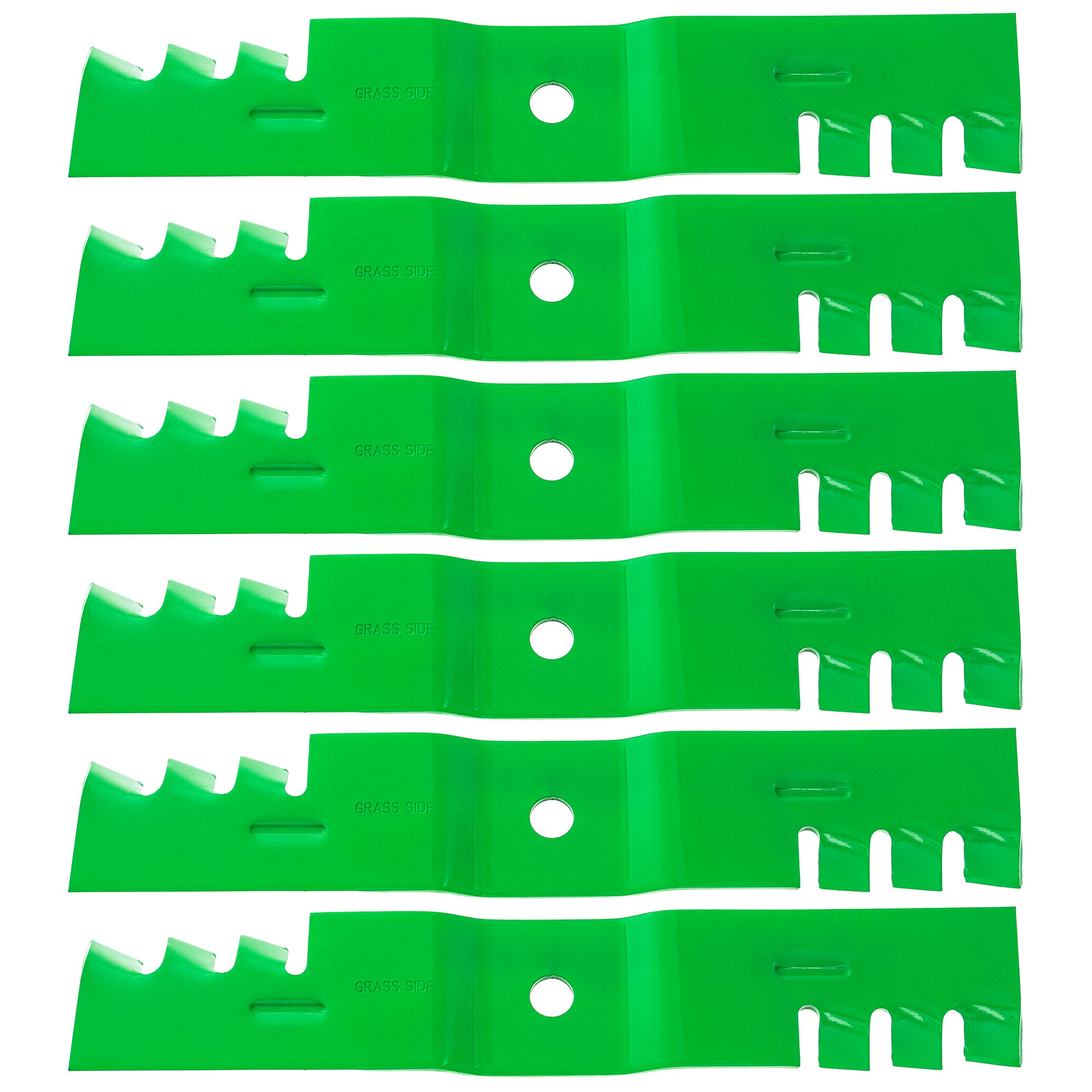 8TEN 810-CBL2420D LawnRAZOR Toothed Blade 6-Pack for Oregon MTD Cub