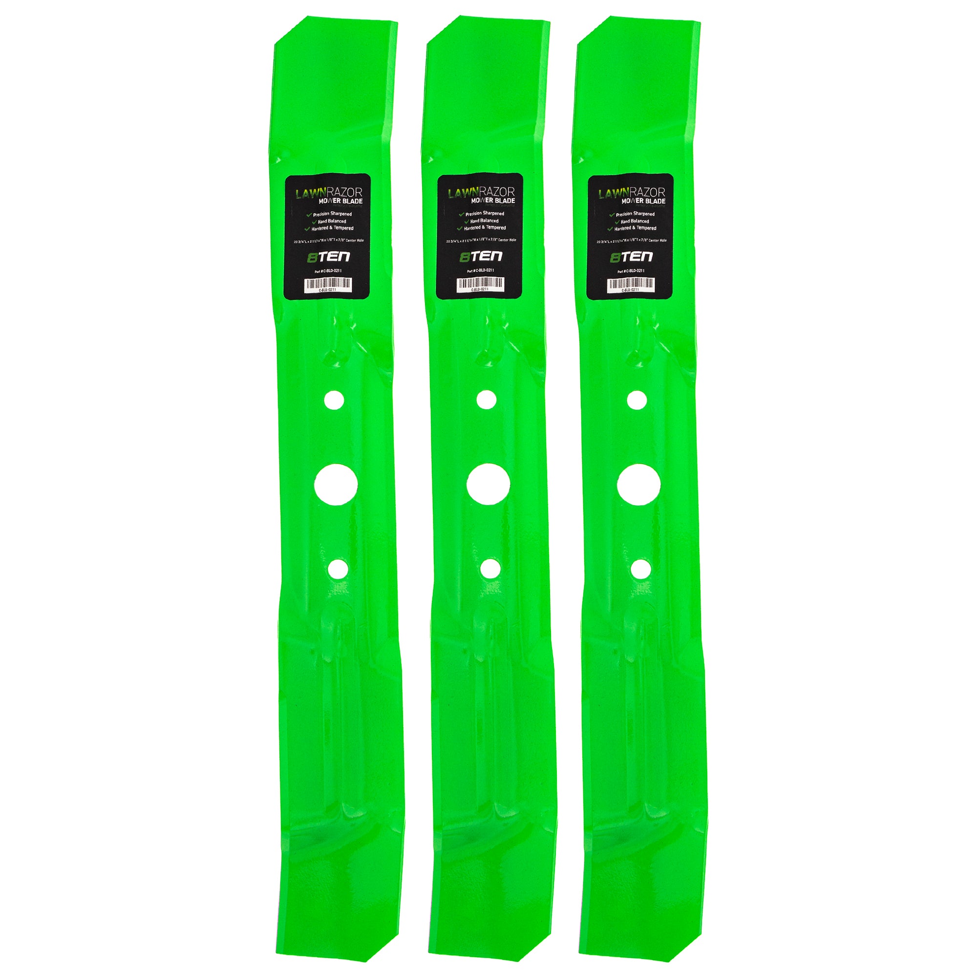LawnRAZOR LawnRAZOR Mulching Blade 3-Pack for Ariens Gravely Commercial 04711200 8TEN 810-CBL2433D
