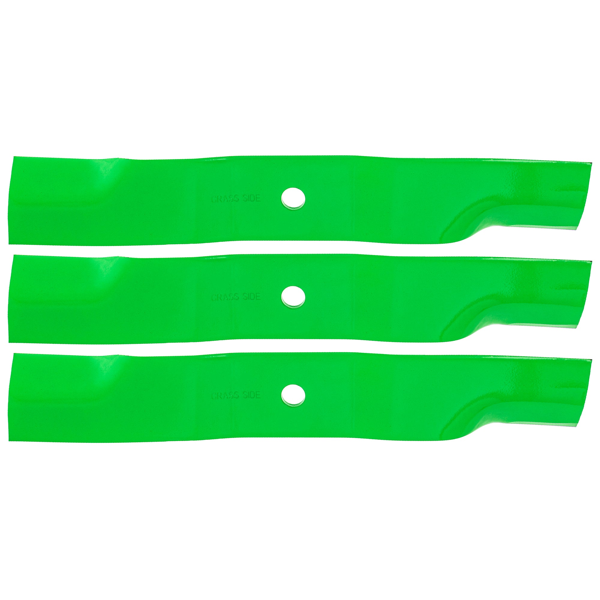 8TEN 810-CBL2435D LawnRAZOR High Lift Blade 3-Pack for Stens Oregon