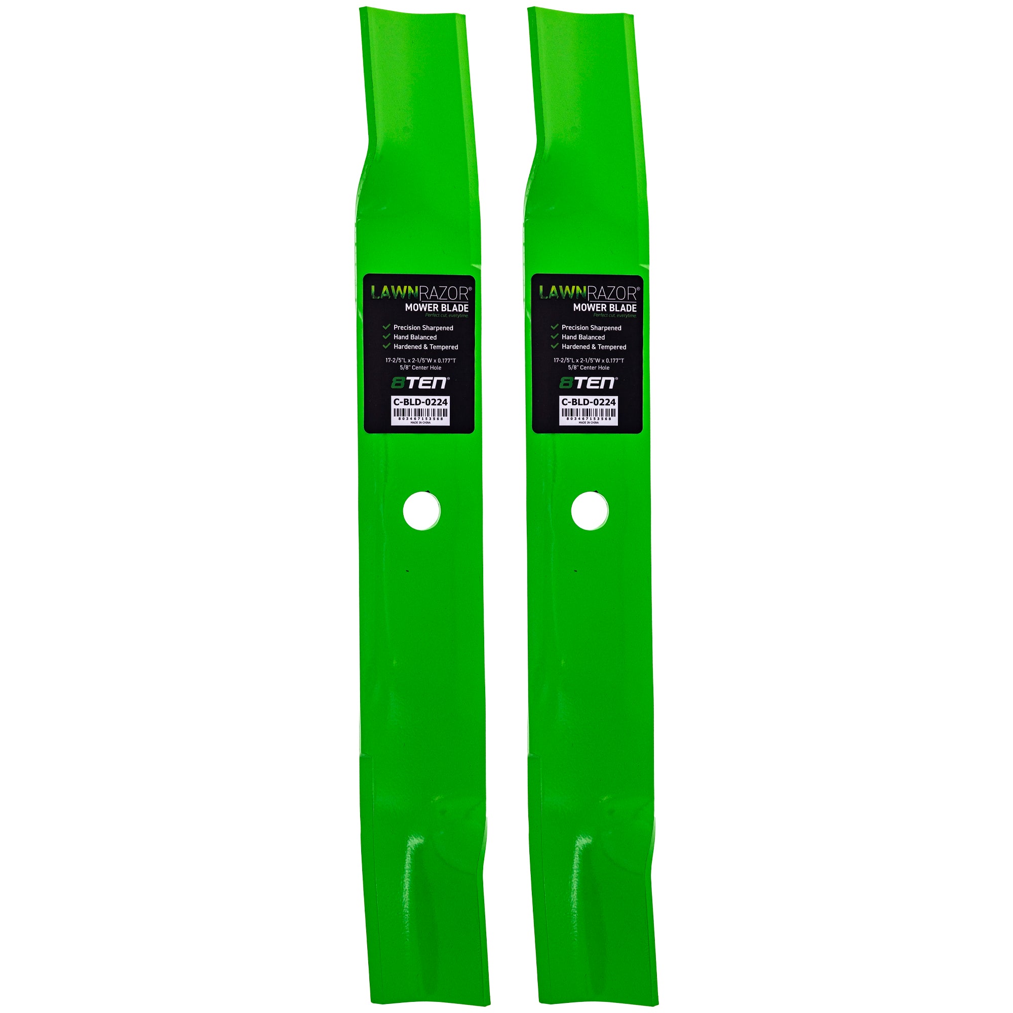 LawnRAZOR High Lift Blade 2-Pack for zOTHER Toro Exmark Oregon TimeCutter Quest 8TEN 810-CBL2446D