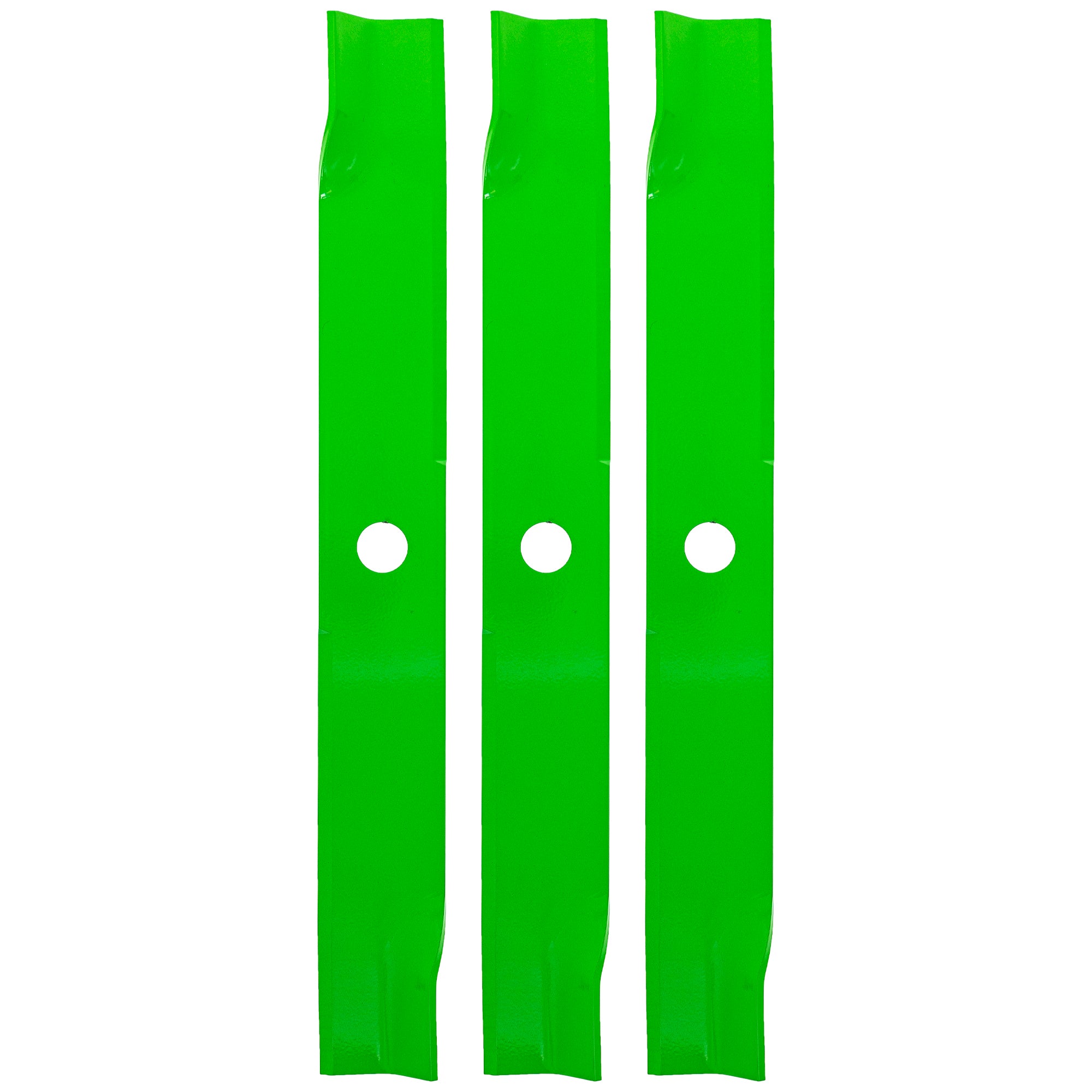 LawnRAZOR High Lift Blade 3-Pack for zOTHER Toro Exmark Oregon Vertex Vantage Turf Staris 8TEN 810-CBL2457D