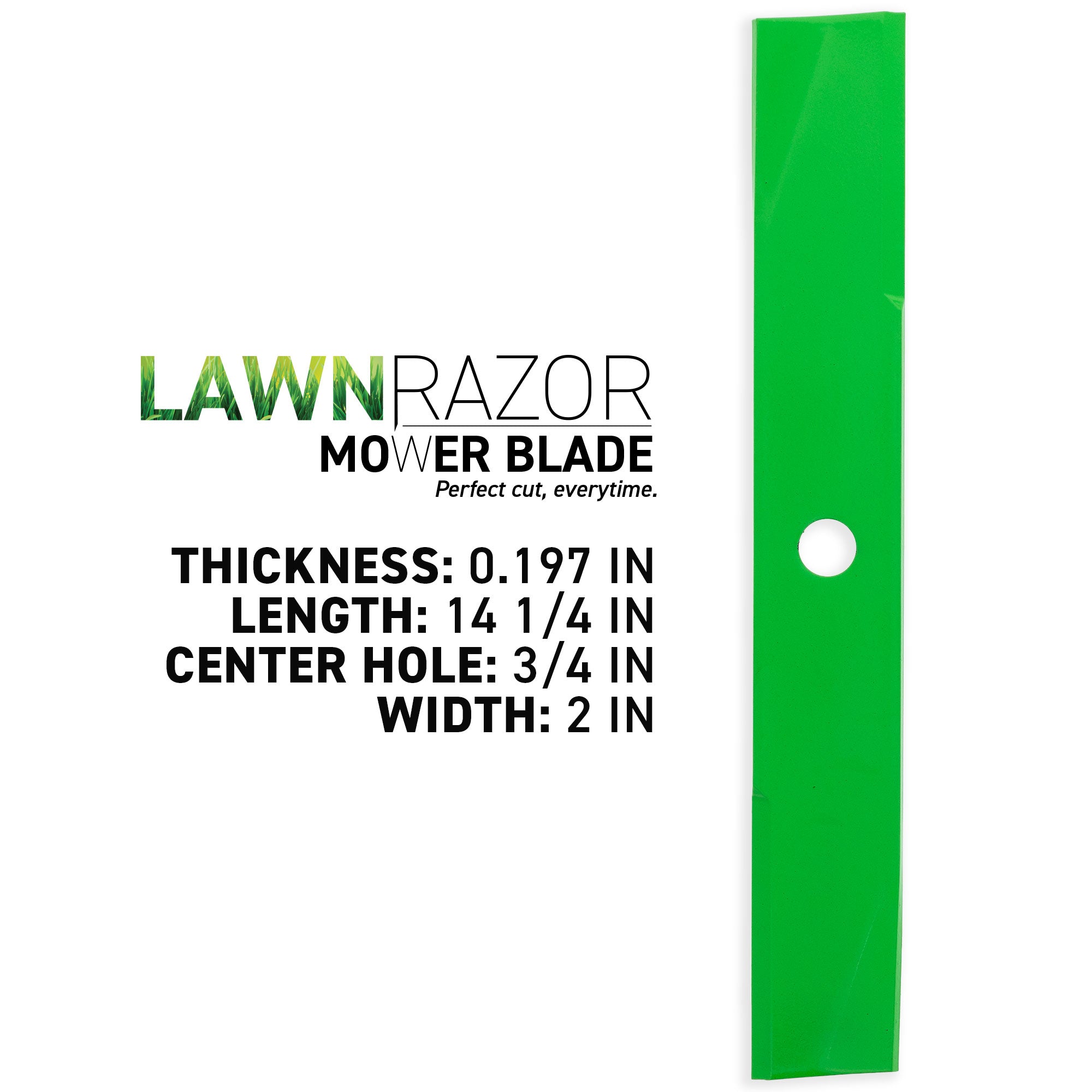 8TEN 810-CBL2526D LawnRAZOR Low Lift Blade for zOTHER Toro Exmark