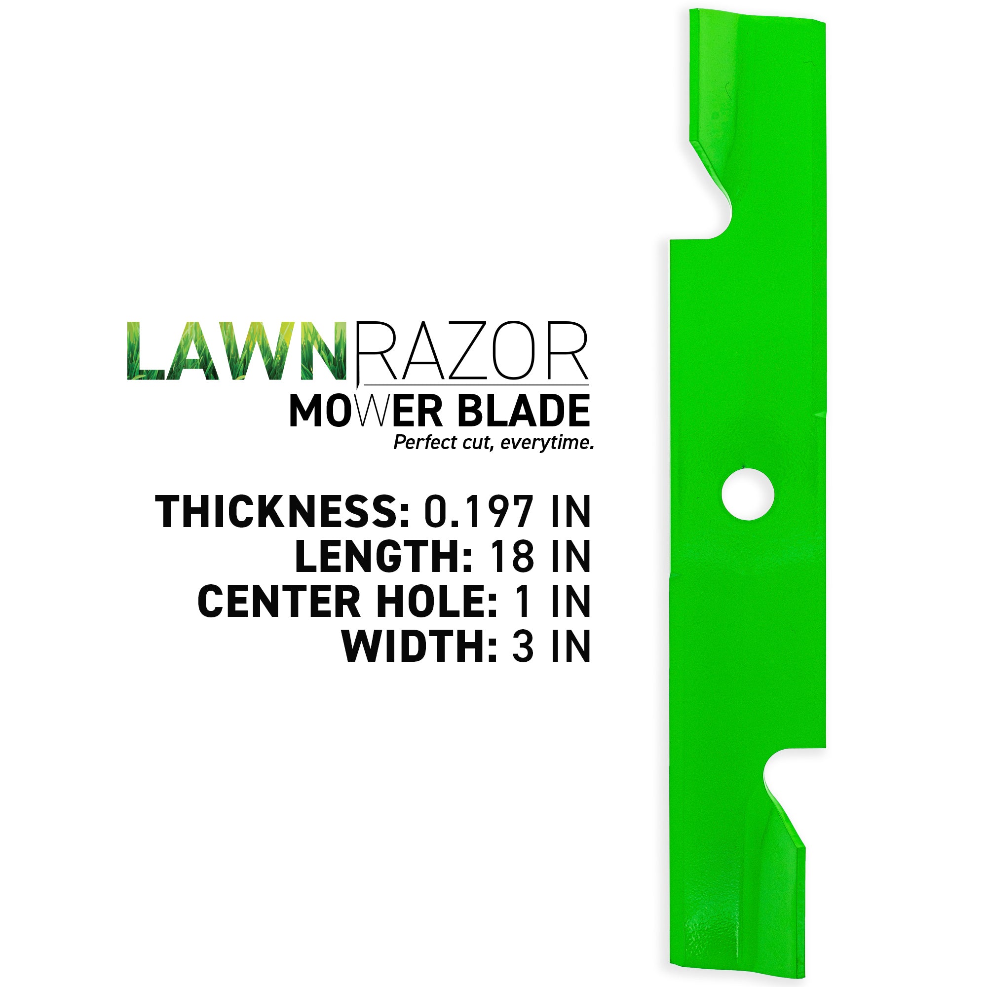 8TEN 810-CBL2547D Blade 3-Pack for zOTHER Toro Exmark Quest