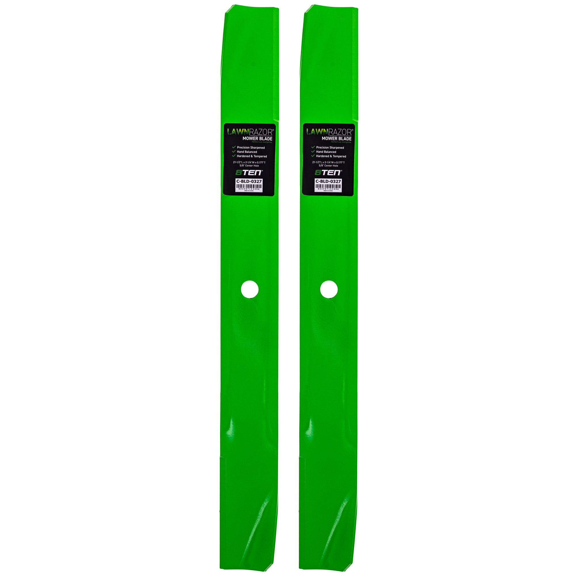 LawnRAZOR Low Lift Blade 2-Pack for Toro Exmark TimeCutter 8TEN 810-CBL2549D