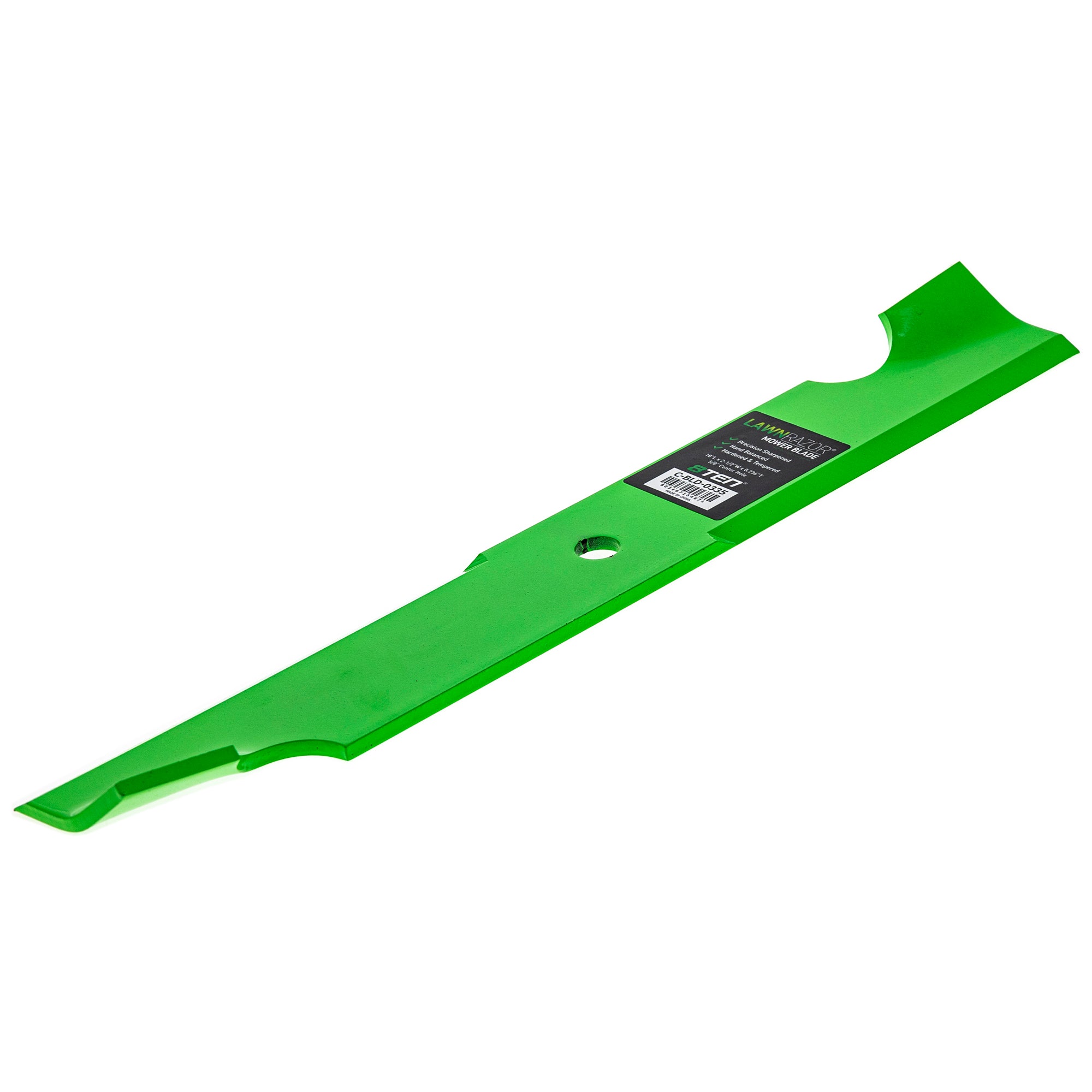 LawnRAZOR Blade for Bad Boy Revolt 038-3010-00 36 Inch Notched High Lift 2 Pack