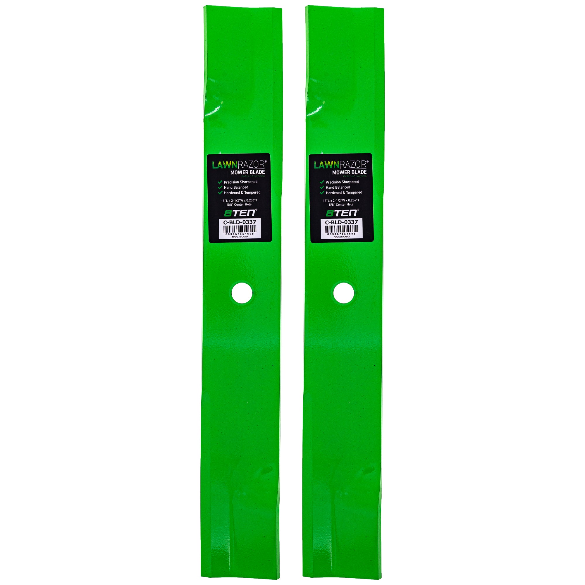 LawnRAZOR Low Lift Blade 2-Pack for Toro Exmark Z-Master Viking Turf Standard 8TEN 810-CBL2559D